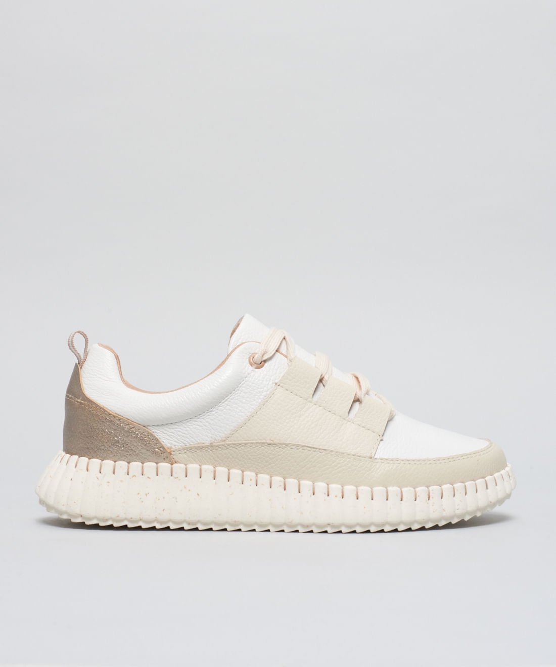 Tenis Couro Maya - Branco