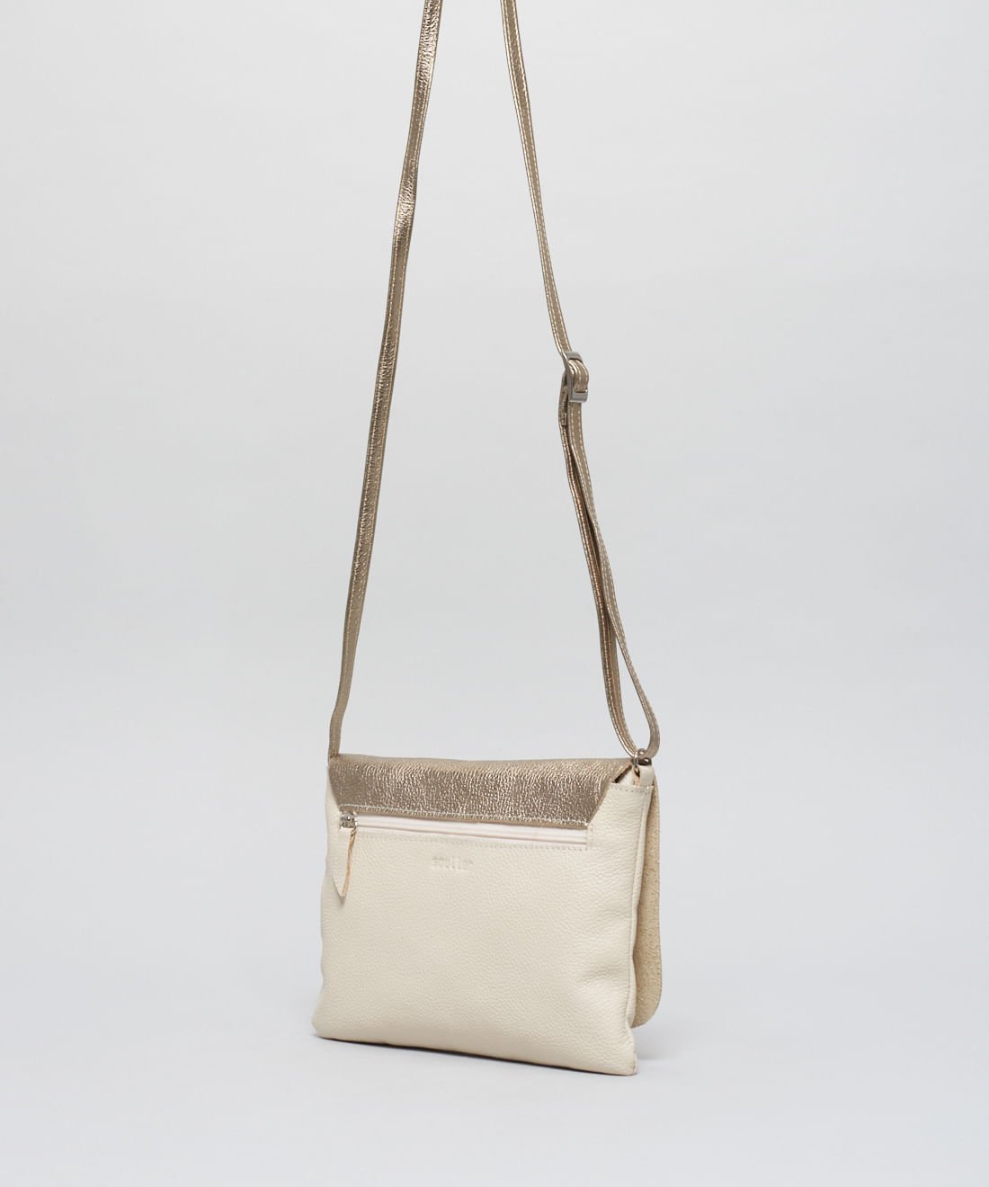 Bolsa Blues Bicolor - Off White/Prata Velho Off White/Prata Velho 2