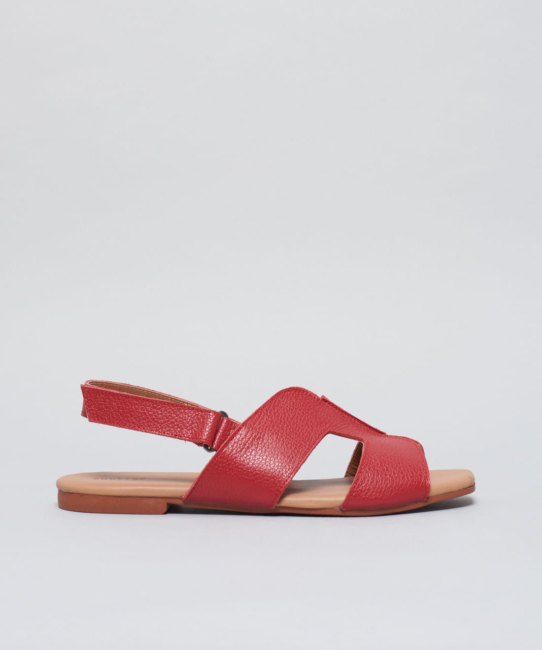 Rasteira Basica Helo Traseiro - Vermelho