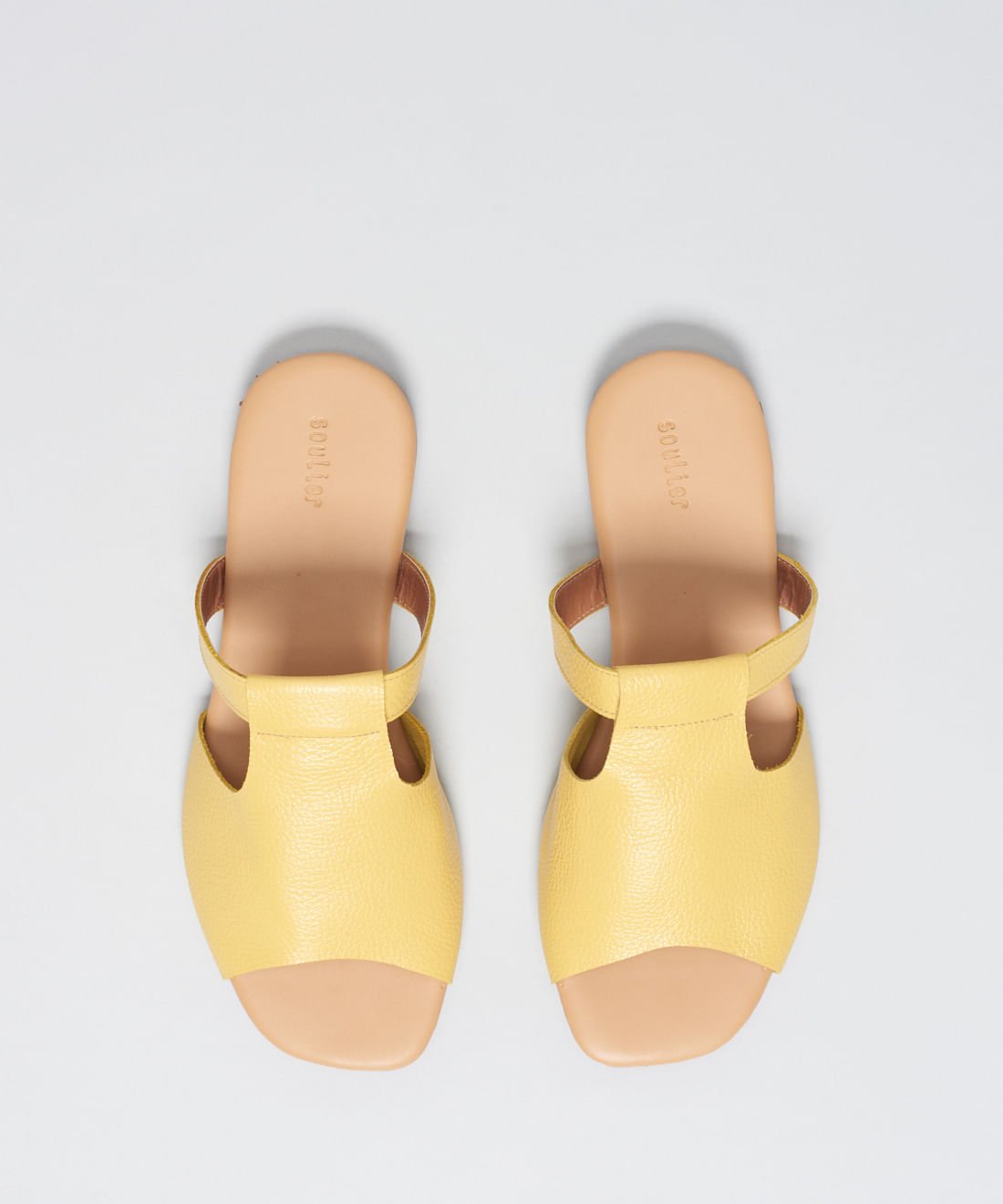 Rasteira Basica Couro Priscila - Camomila Camomila 4