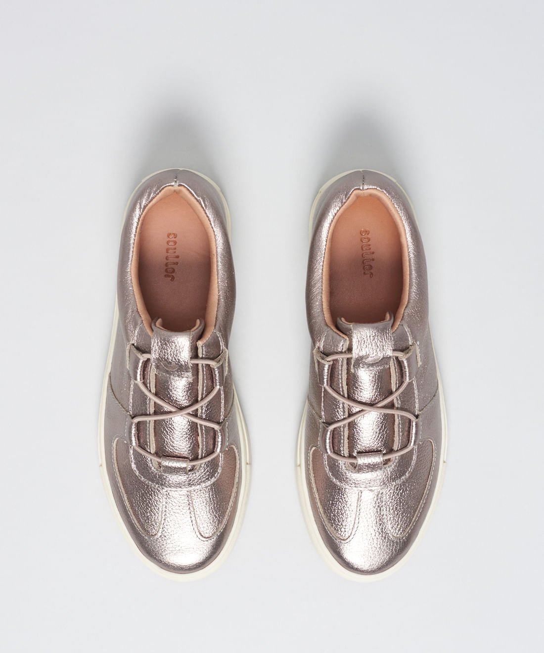 Tenis Couro Passante Elastico - Onix Ônix 4