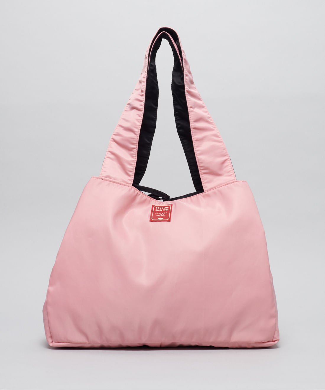 Bolsa Dupla Face Nylon Neo - Preto Preto 4