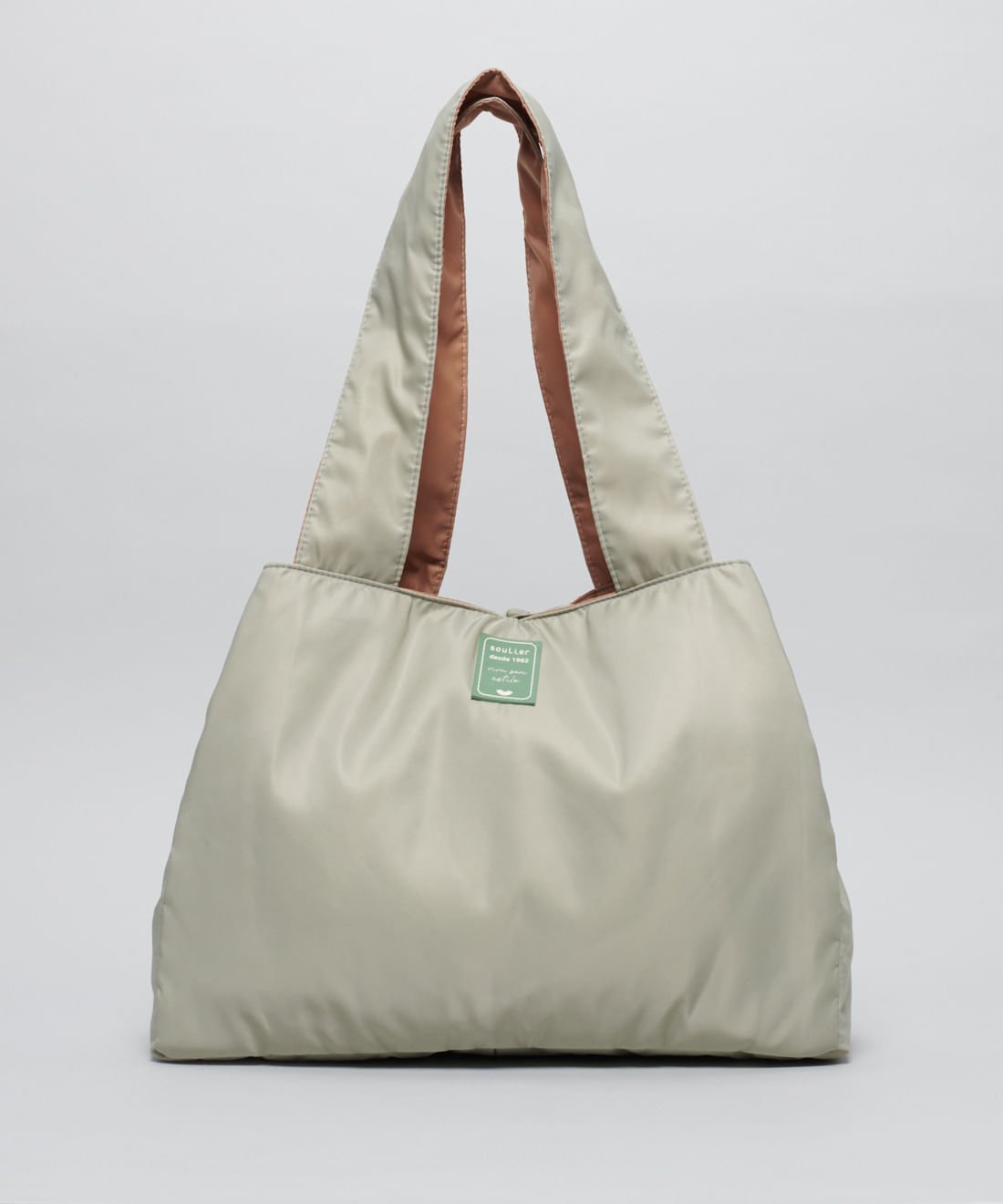 Bolsa Dupla Face Nylon Neo - Pistache Pistache 1