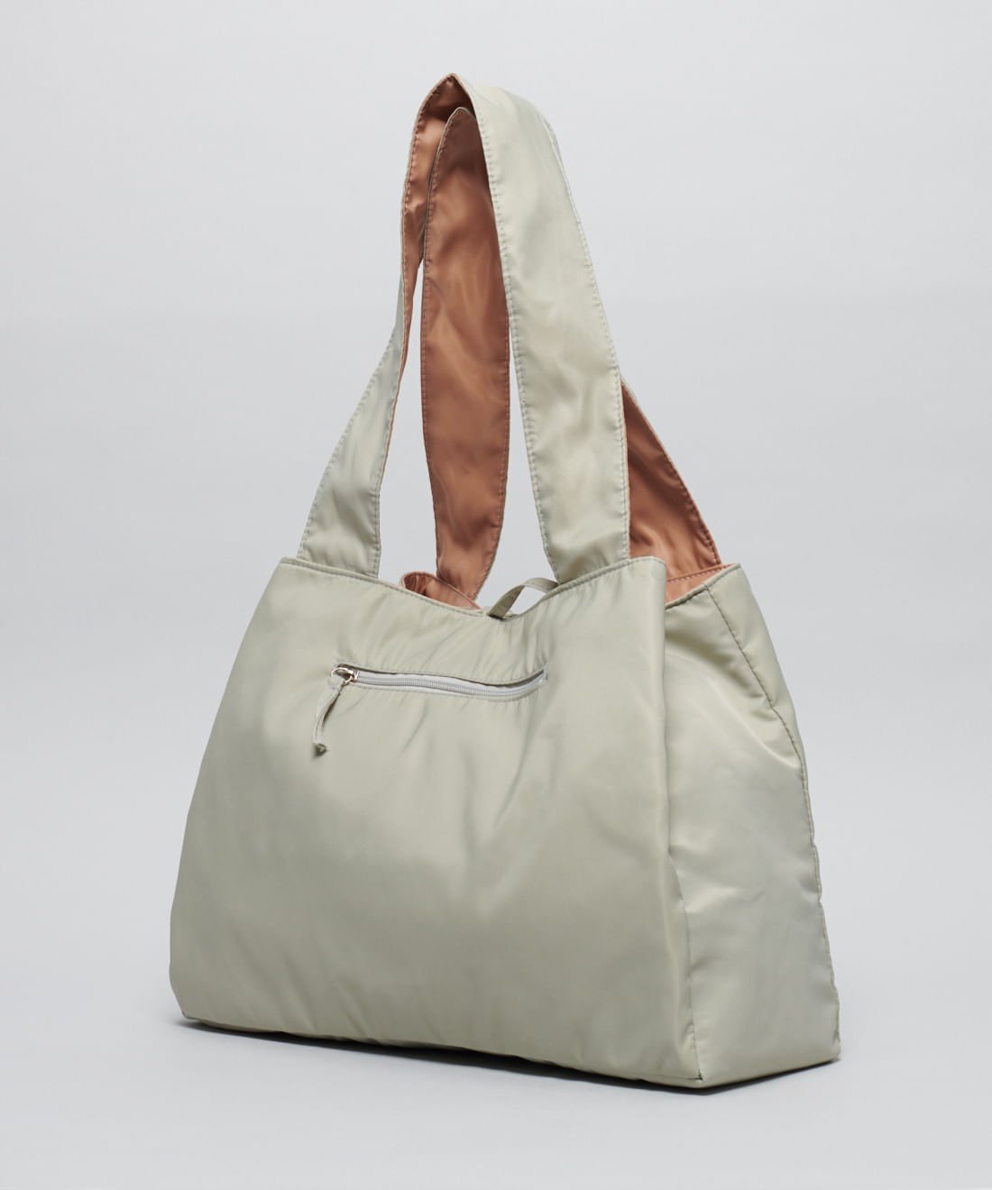 Bolsa Dupla Face Nylon Neo - Pistache Pistache 2