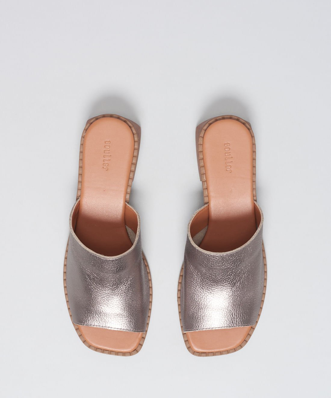 Salto Medio Mule - Onix Prata 4