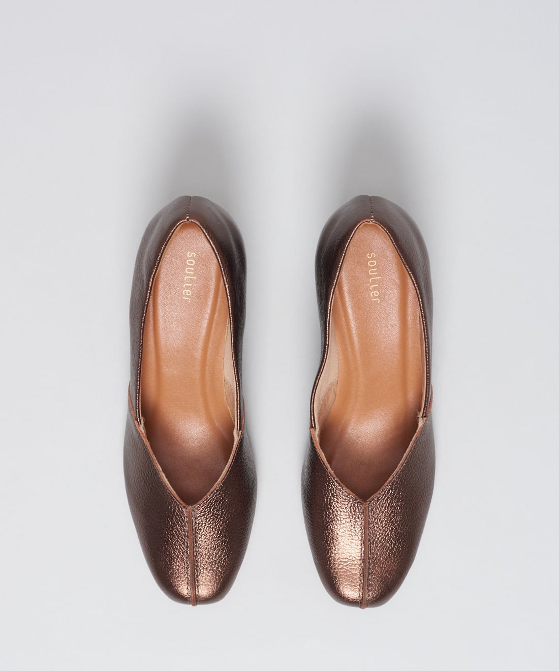 Scarpin Couro Nath - Bronze Bronze 4