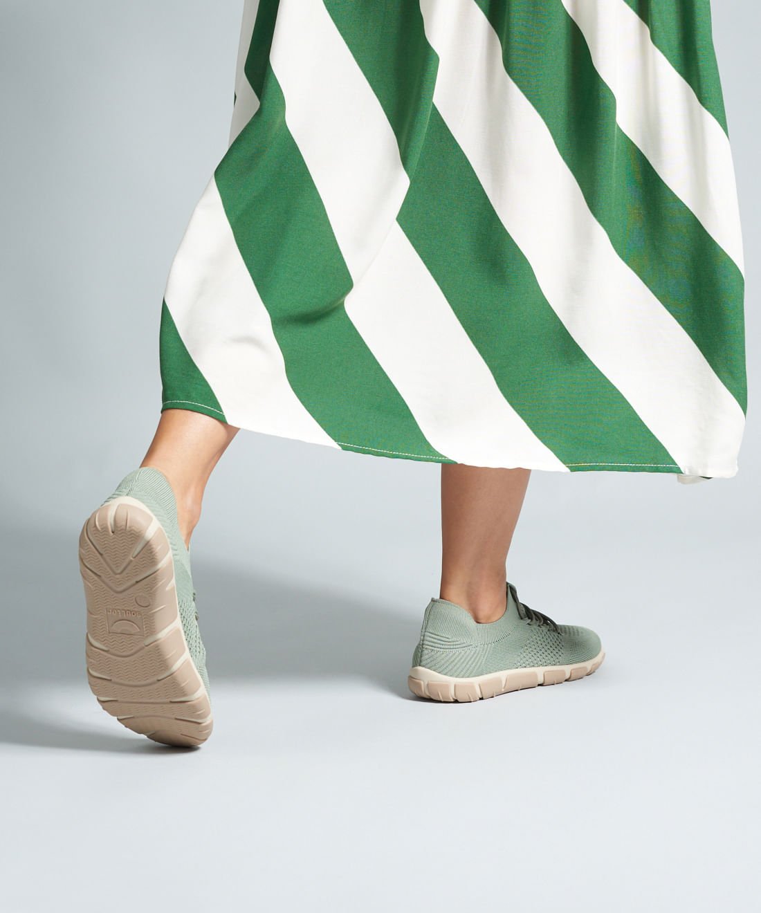 Tenis Knit Frances - Pistache Verde 5