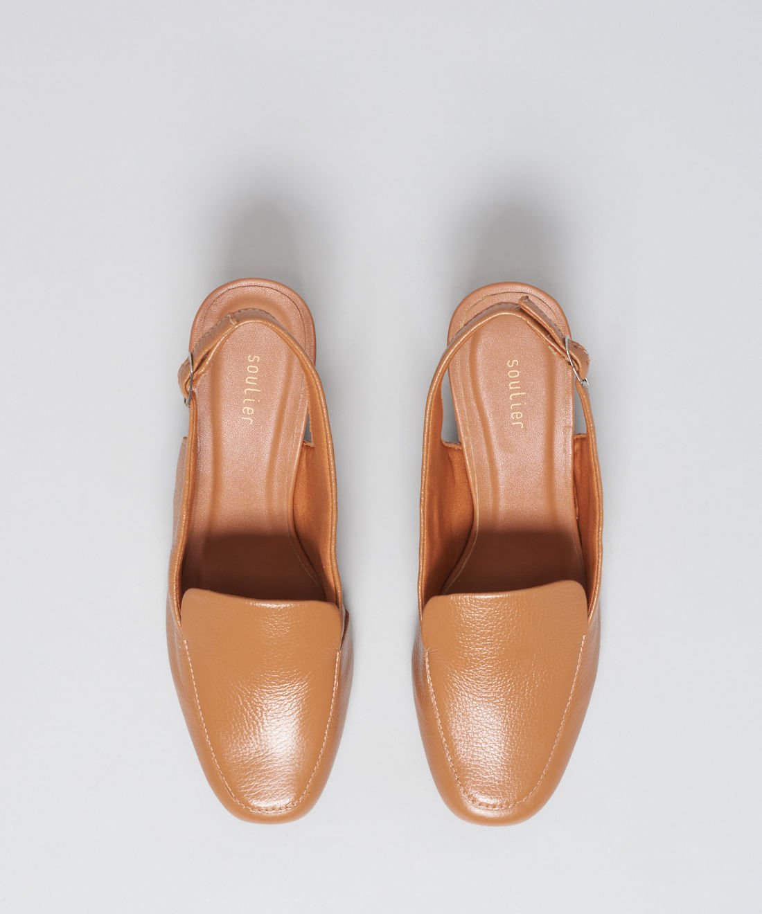 Scarpin Couro Antonia - Caramelo Caramelo 4