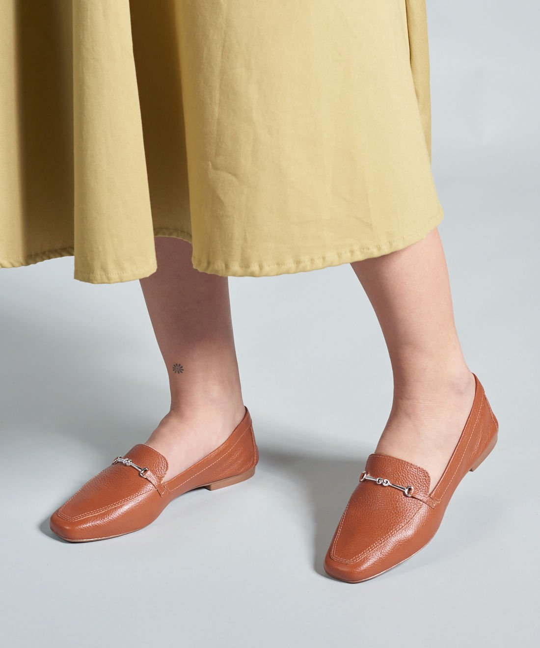 Mocassim Couro Bridao - Mousse Marrom 5