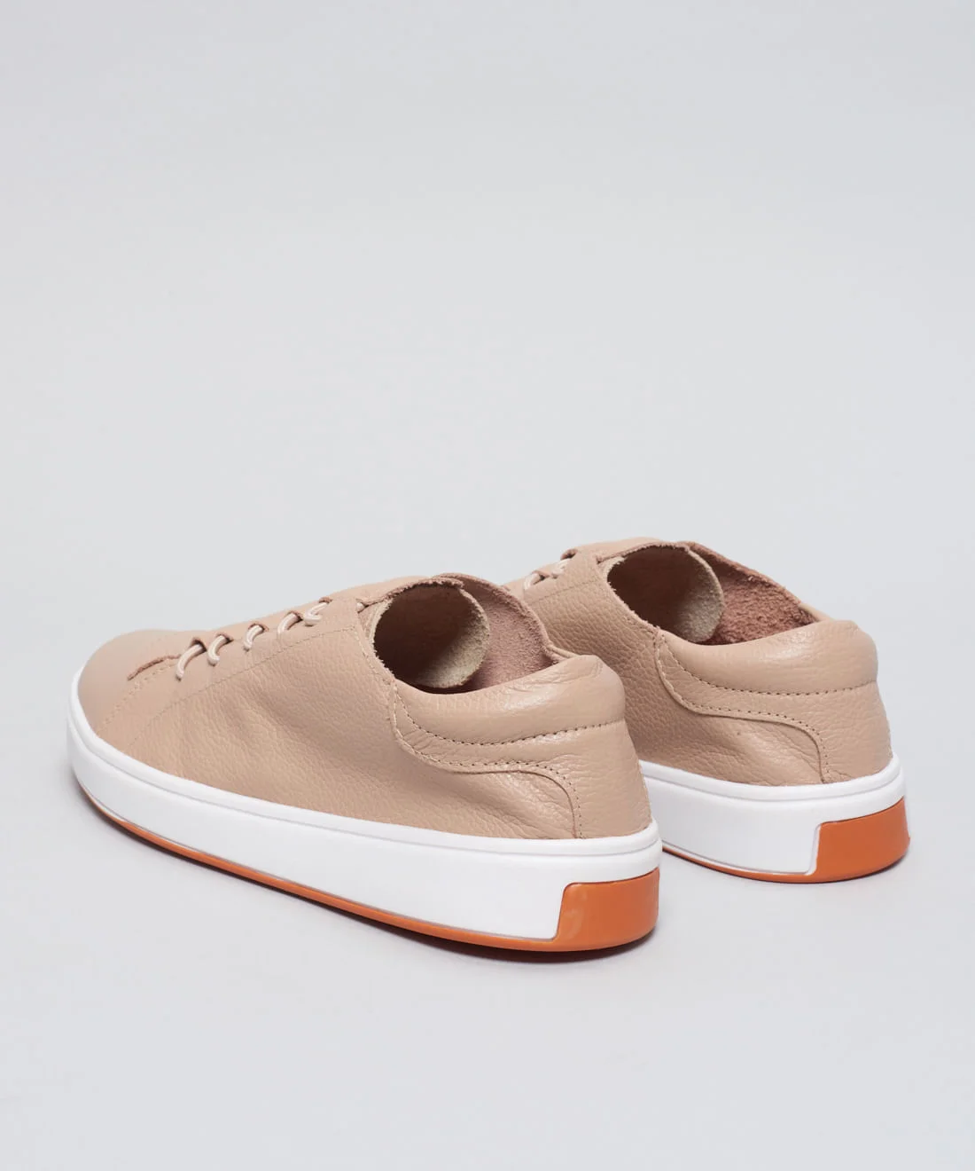 Tenis Couro Casual Elastico Neo - Avela Bege 3