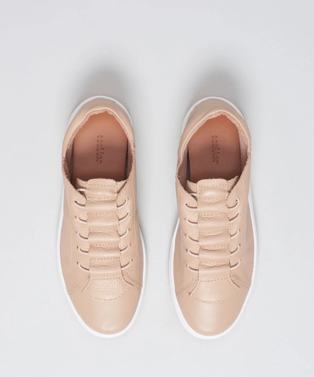 Tenis Couro Casual Elastico Neo - Avela Bege 4