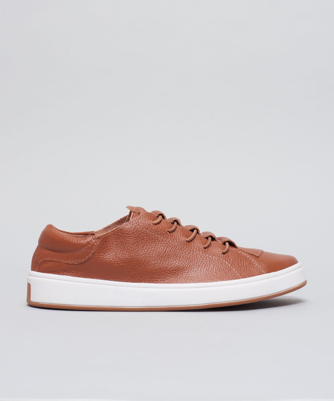 Tenis Couro Casual Elastico Neo - Mousse