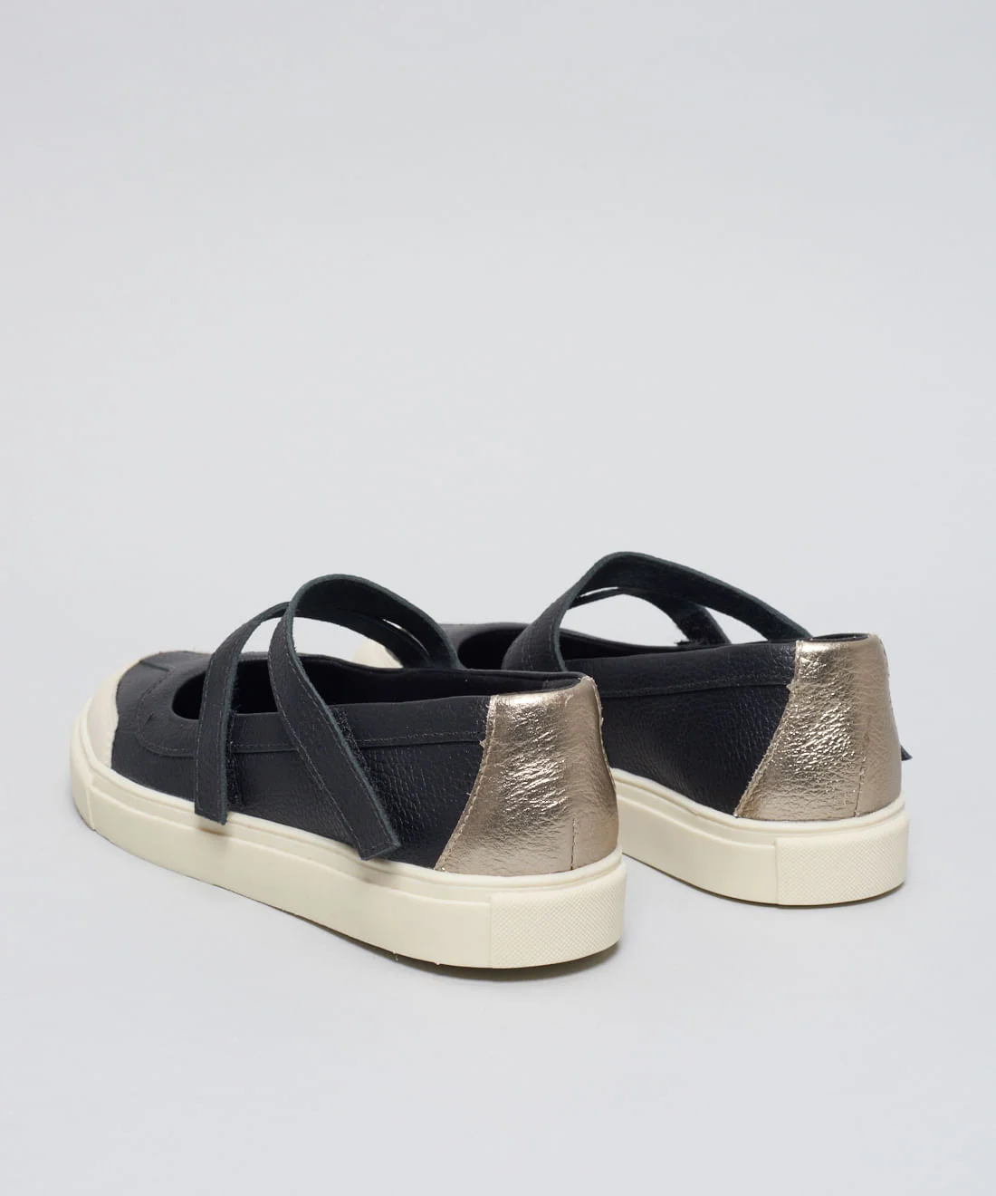 Tenis Couro Antonela - Preto Preto 3