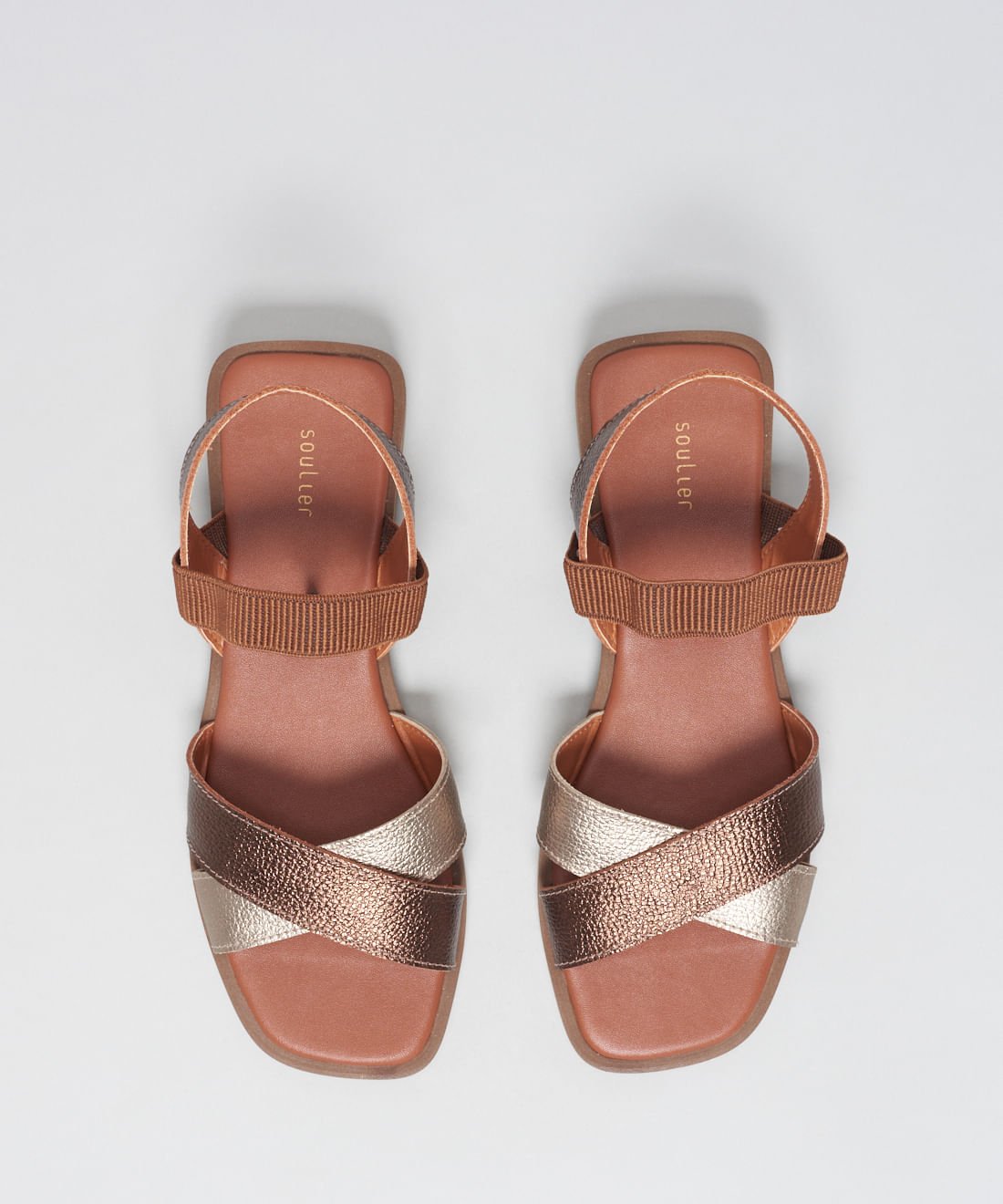 Rasteira Couro Tereza - Colors Bronze 4