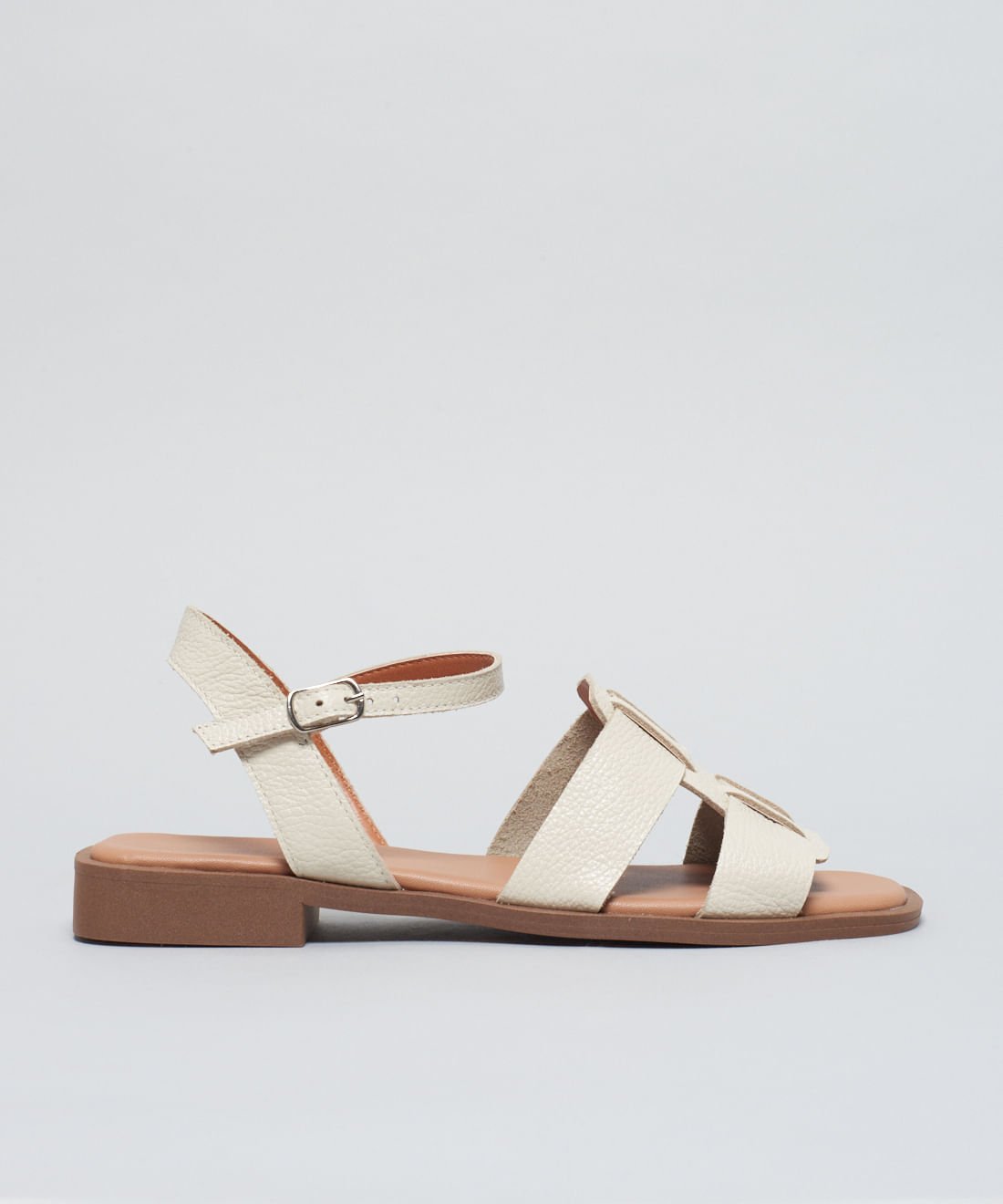 Rasteira Pescador Duo - Offwhite