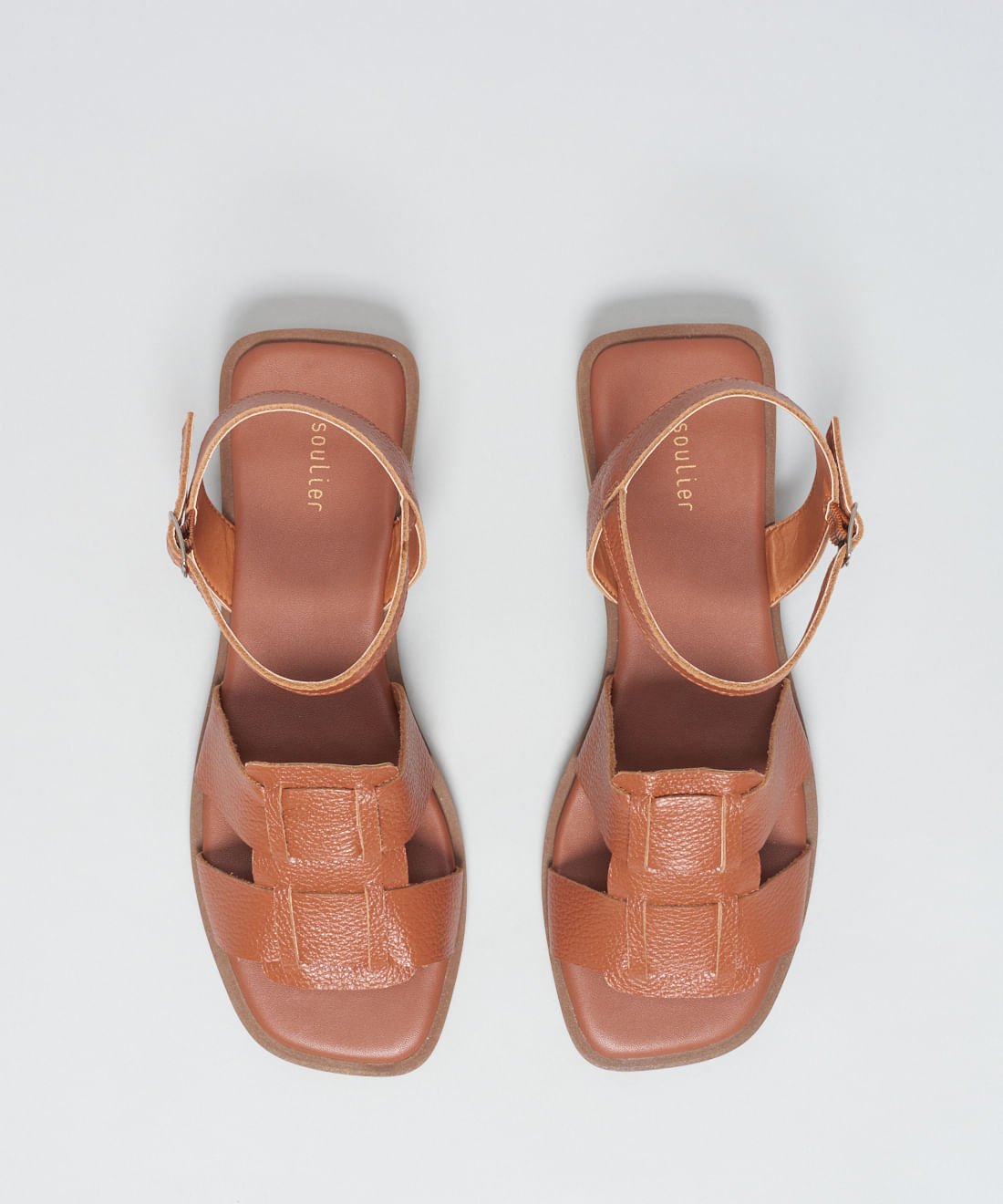 Rasteira Pescador Duo - Mousse Marrom 4