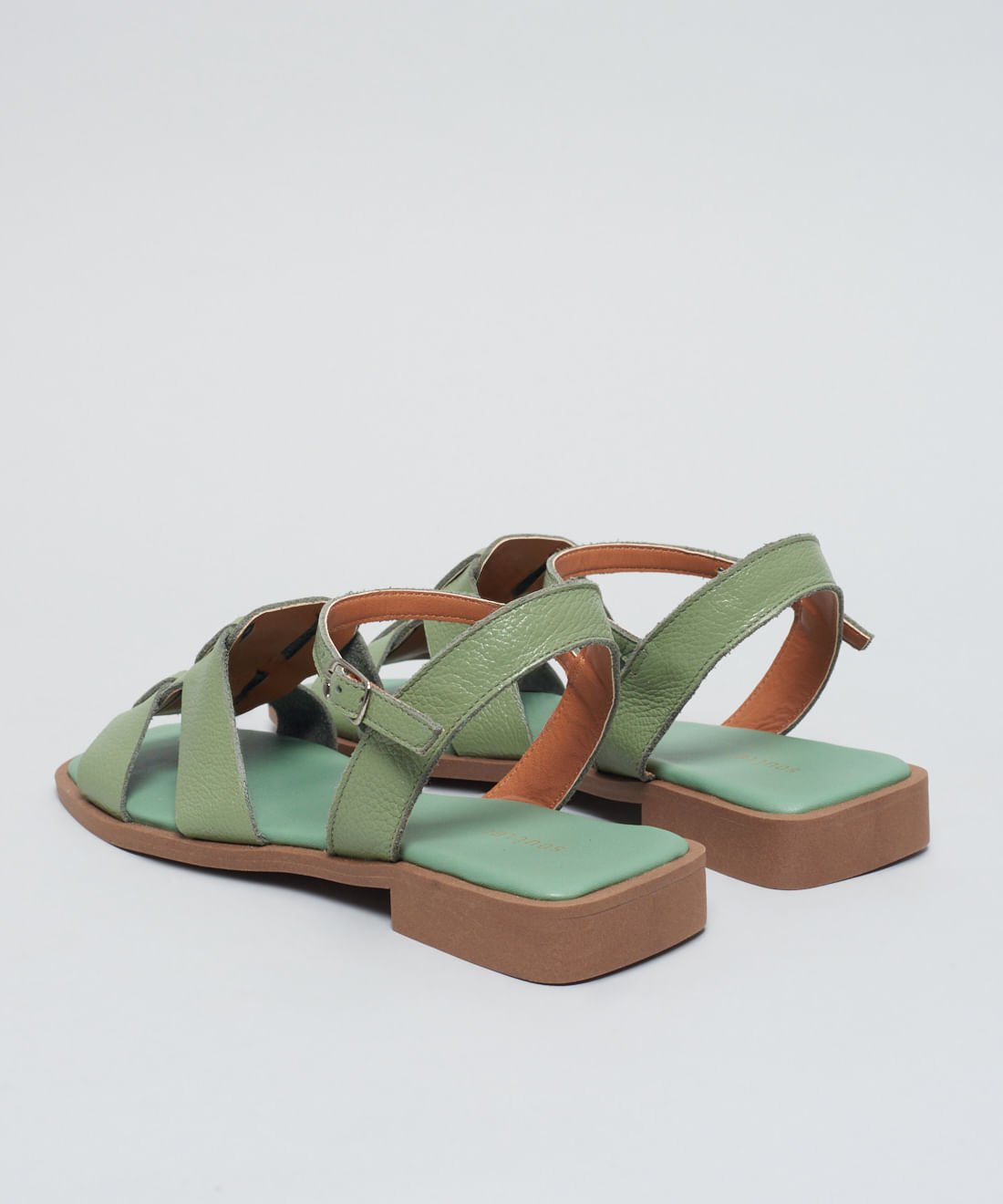 Rasteira Pescador Duo - Pistache Verde 3