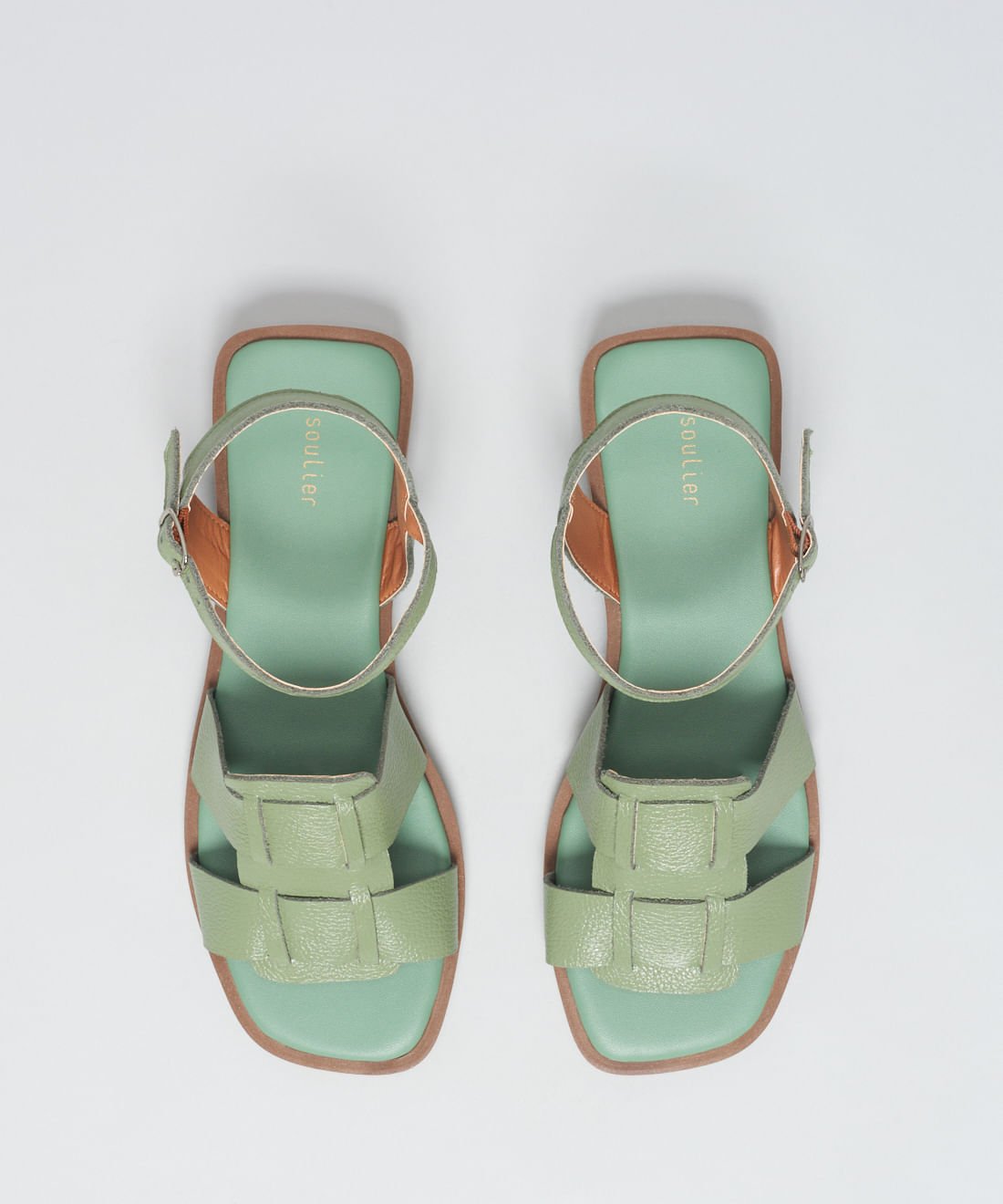 Rasteira Pescador Duo - Pistache Verde 4