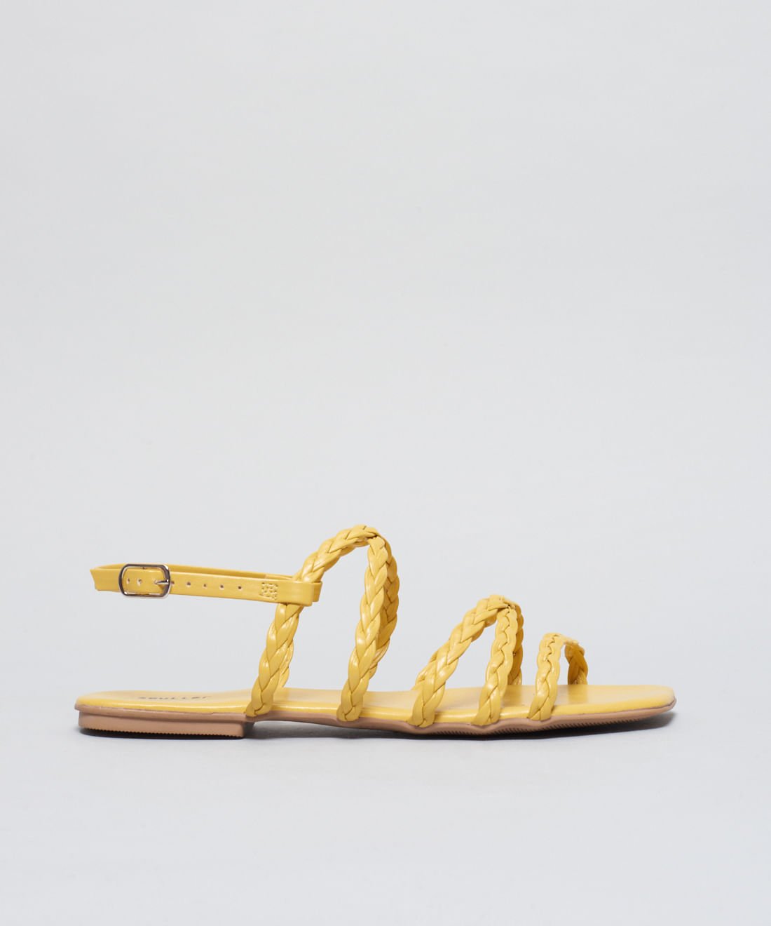 Rasteira Basica Trancinha Soft - Camomila