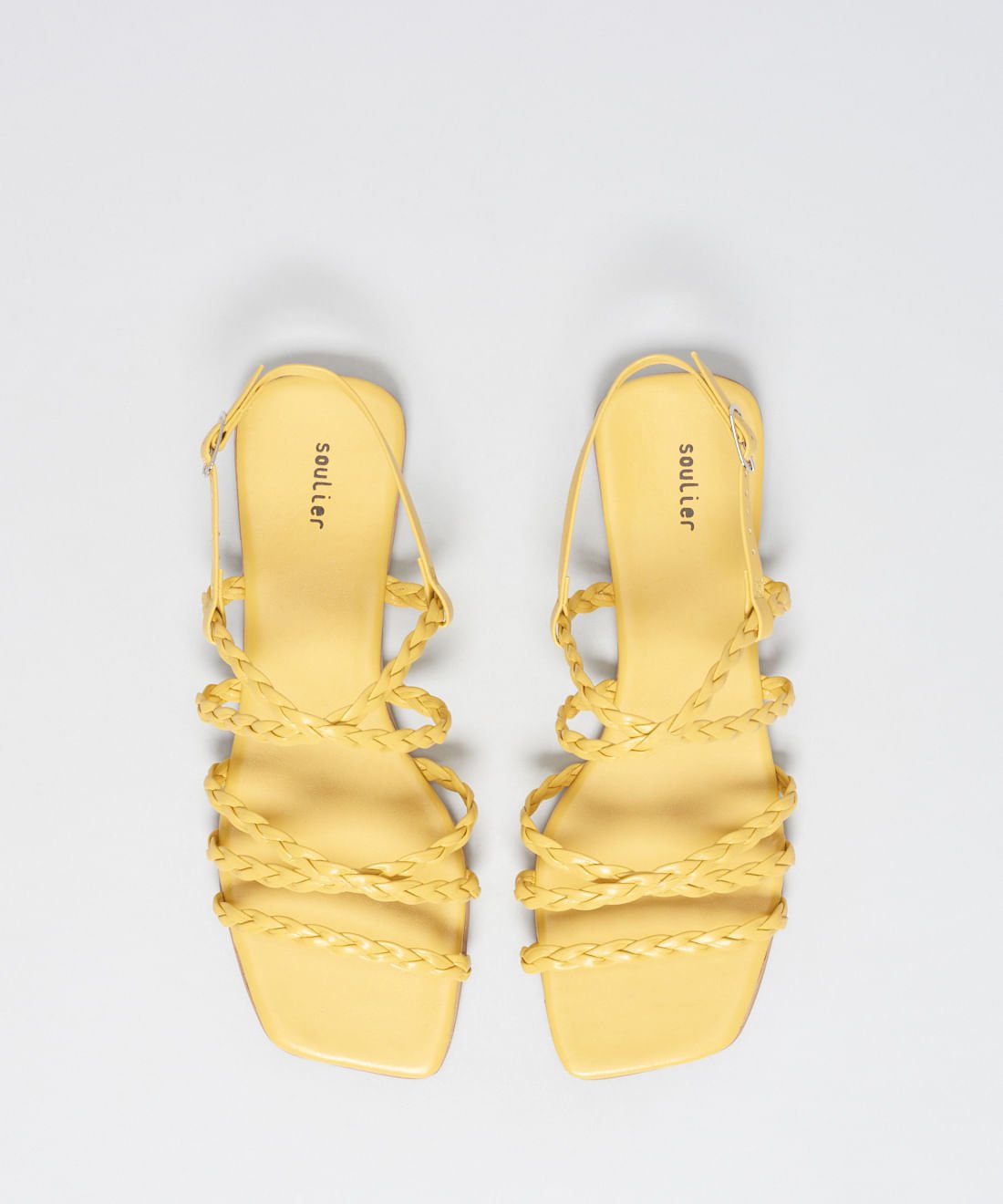 Rasteira Basica Trancinha Soft - Camomila Amarelo 4