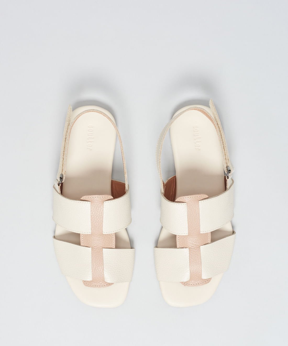 Rasteira Basica Couro Liz - Offwhite Branco 4