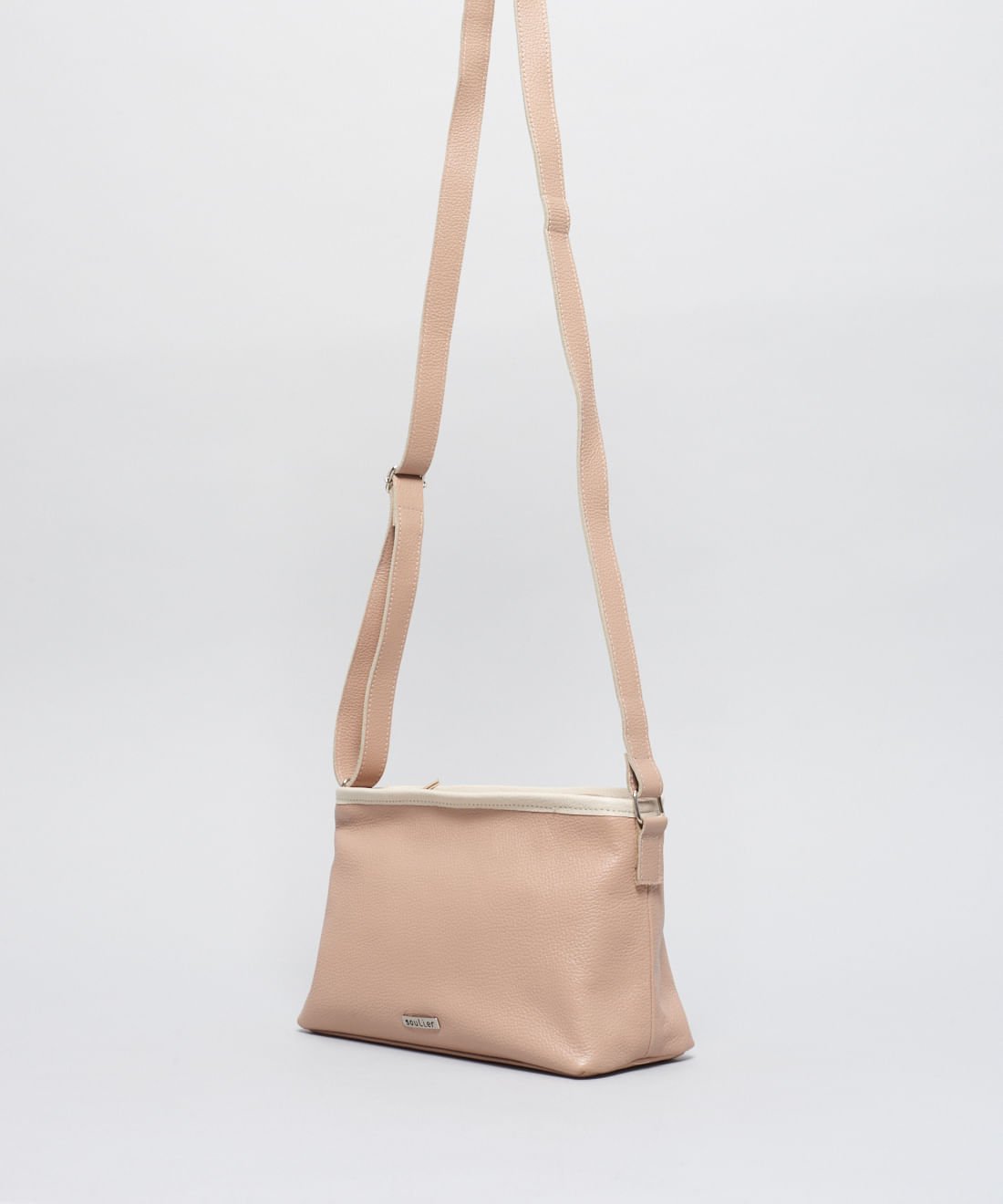 Bolsa p Couro Camila - Avela Bege 2