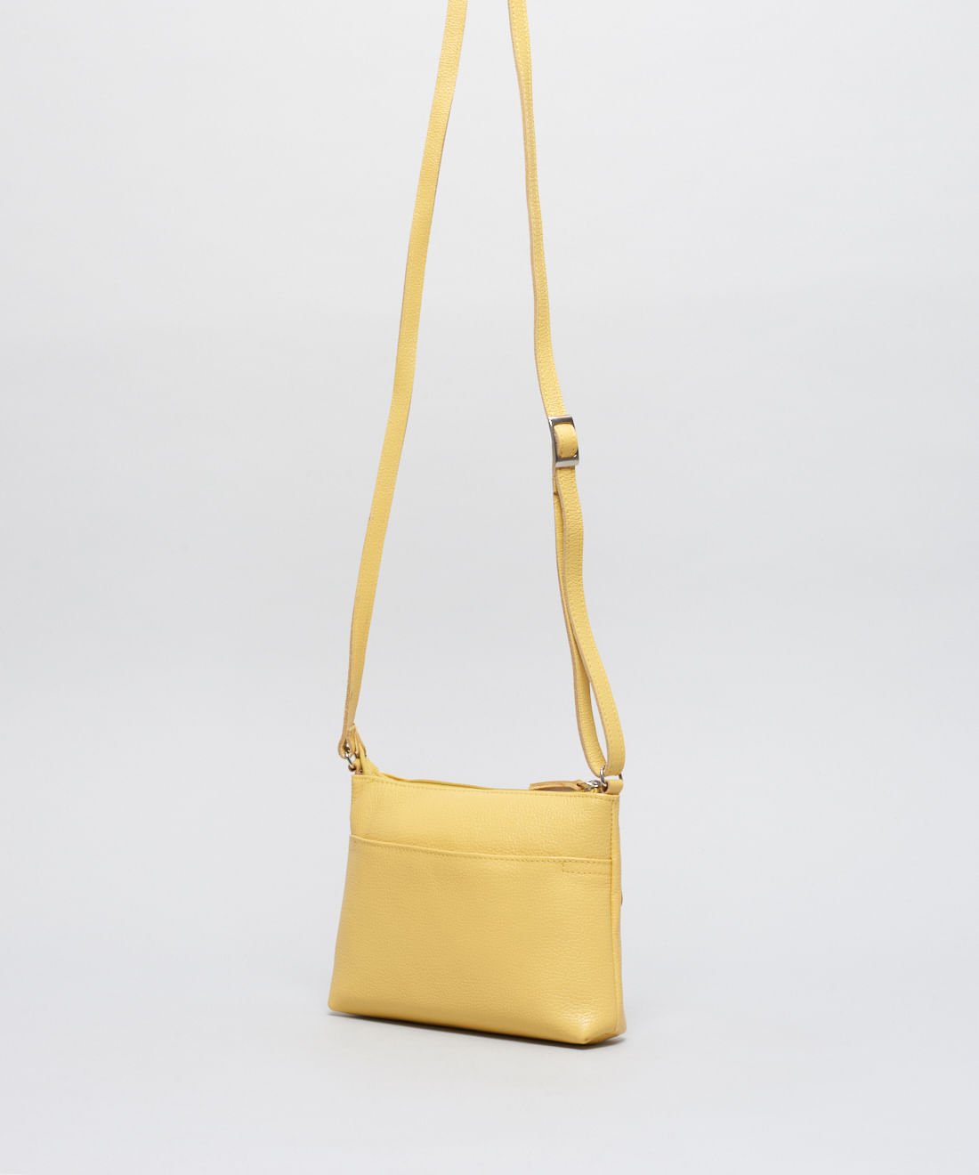 Bolsa p Couro Rita - Camomila Amarelo 2