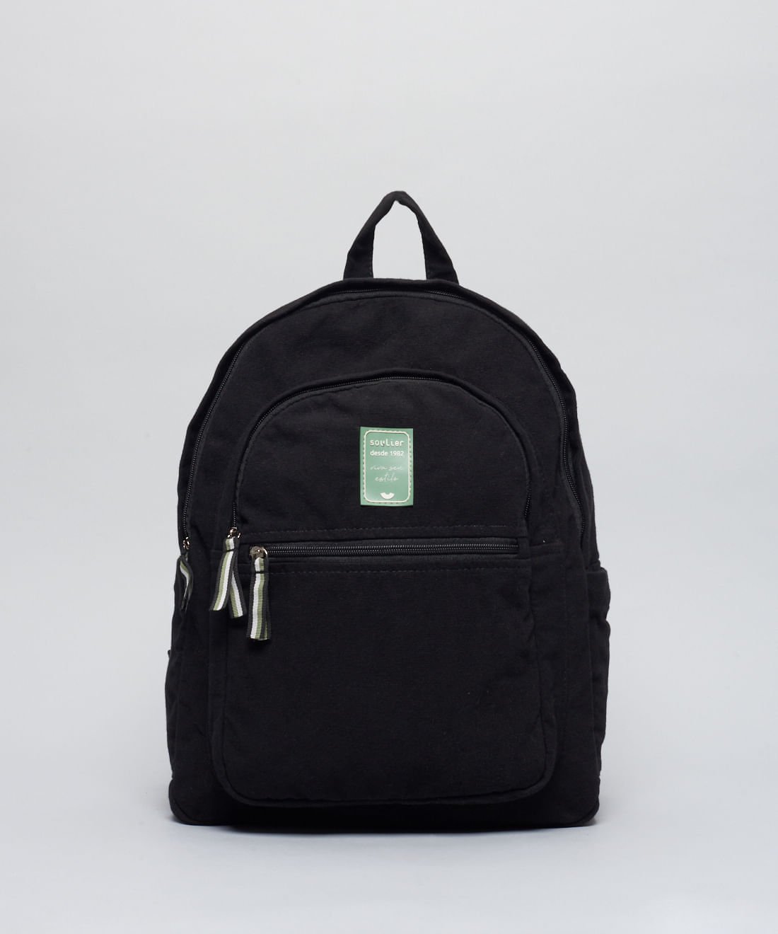 Mochila Lona Luisa - Preto