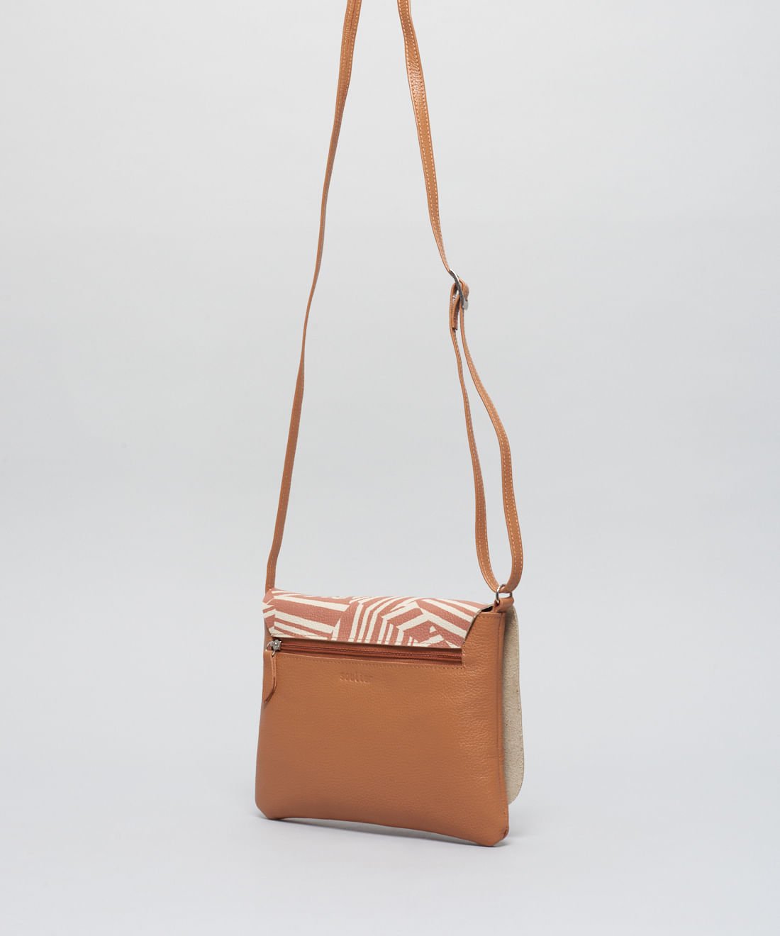 Bolsa Blues Listra Duo - Listra Duo Caramelo Marrom 2