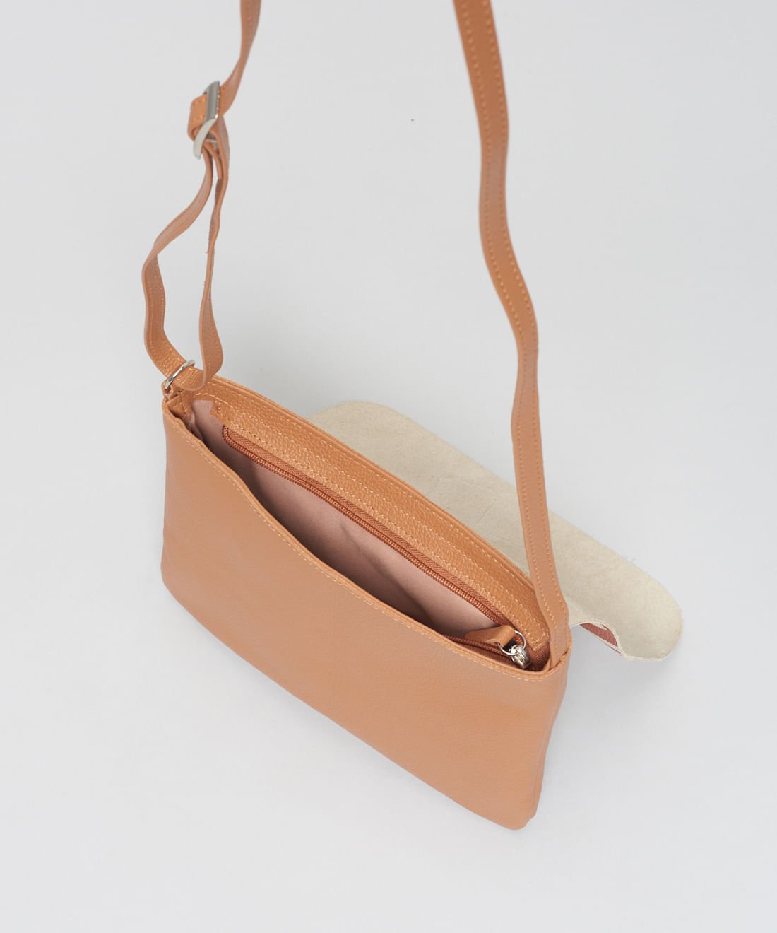 Bolsa Blues Listra Duo - Listra Duo Caramelo Marrom 3