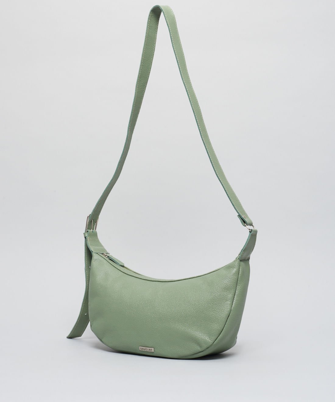Bolsa m Couro Liz - Pistache Verde 2