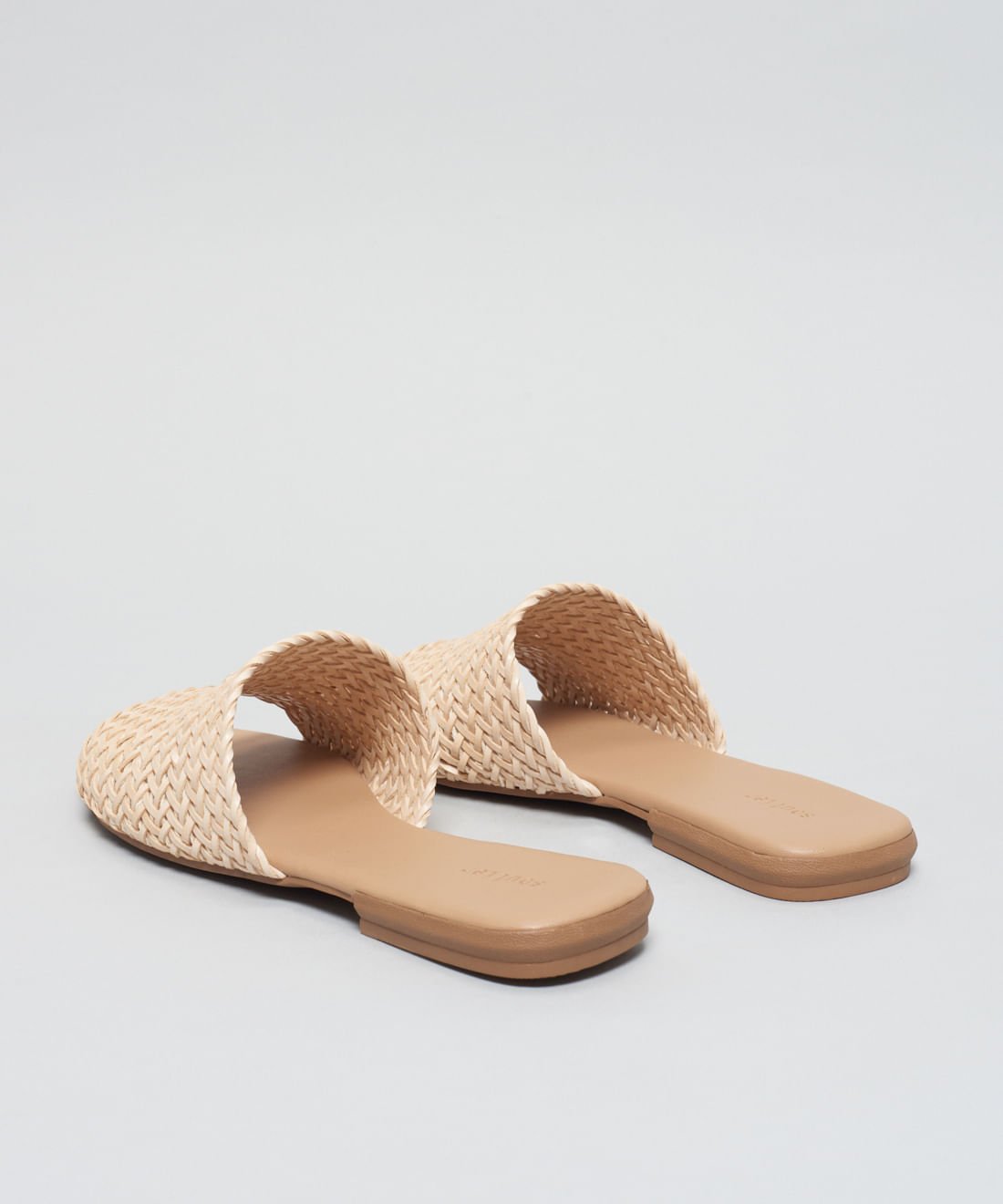 Rasteira Tresse Basica Soul - Offwhite Bege 3