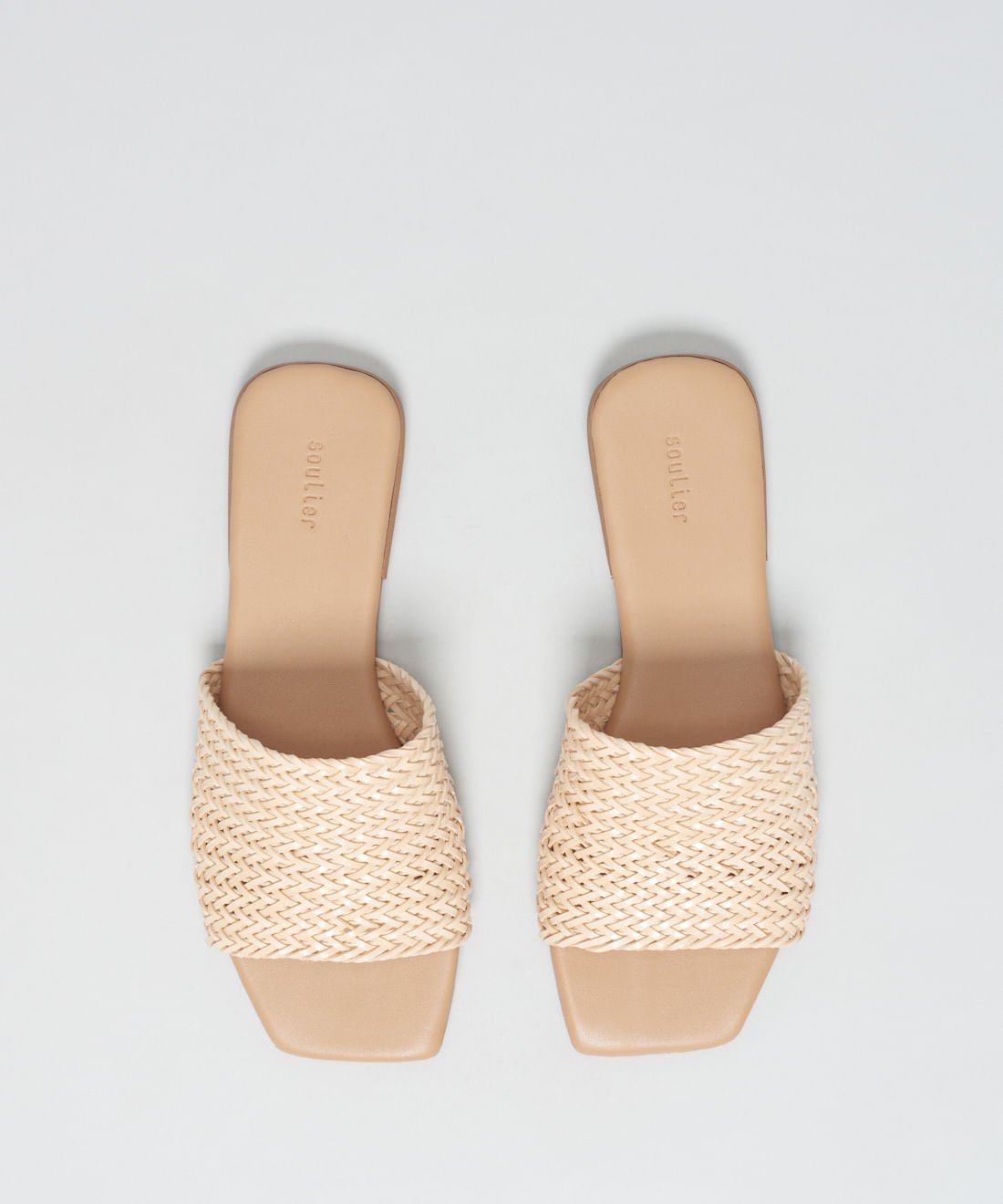 Rasteira Tresse Basica Soul - Offwhite Bege 4