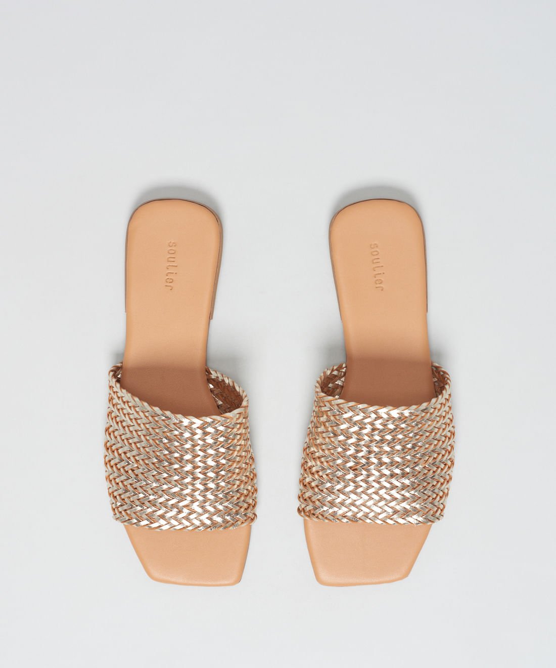 Rasteira Tresse Basica Soul - Prata Velho Prata Velho 4