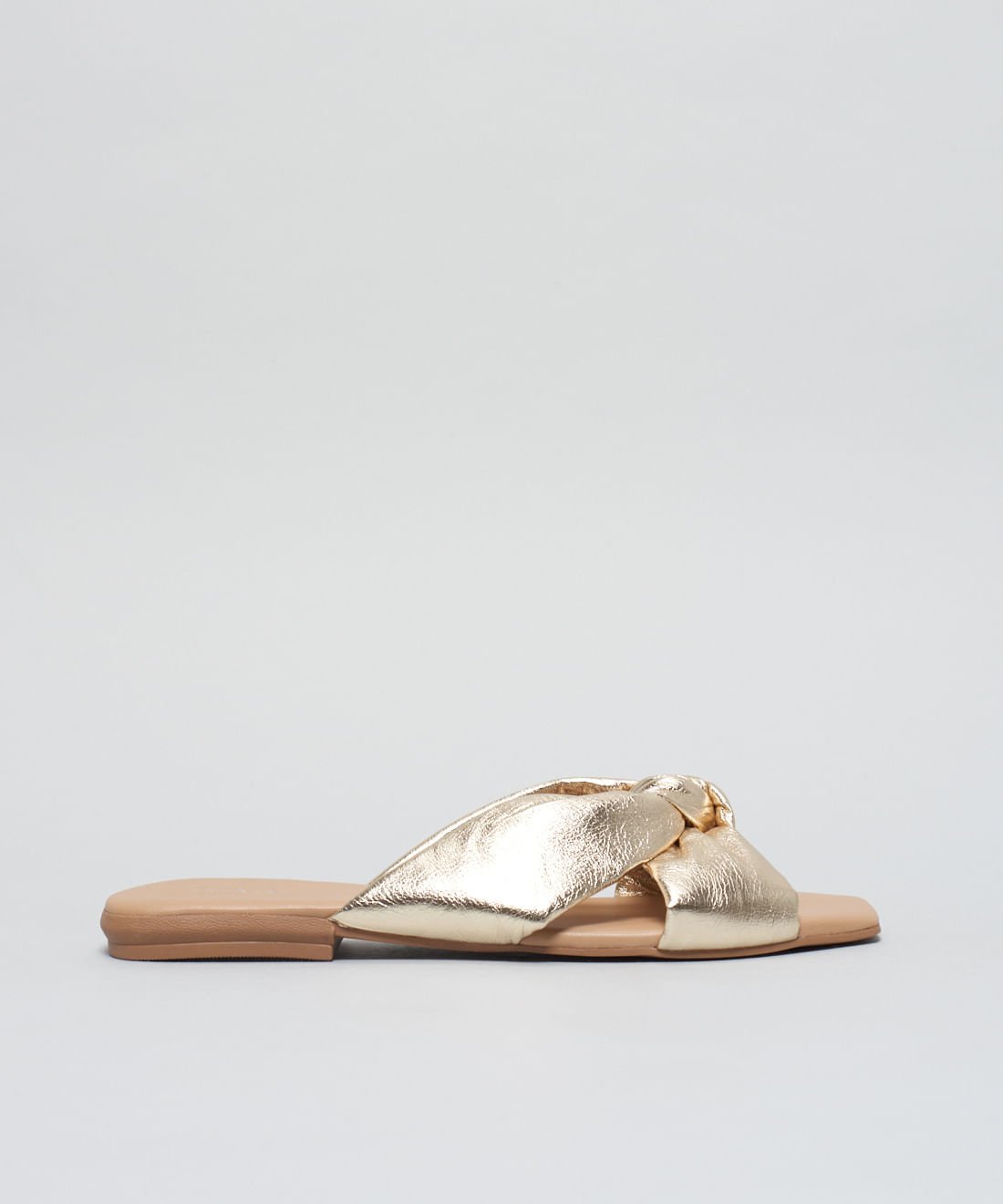 Rasteira Basica Soft No - Prata Velho