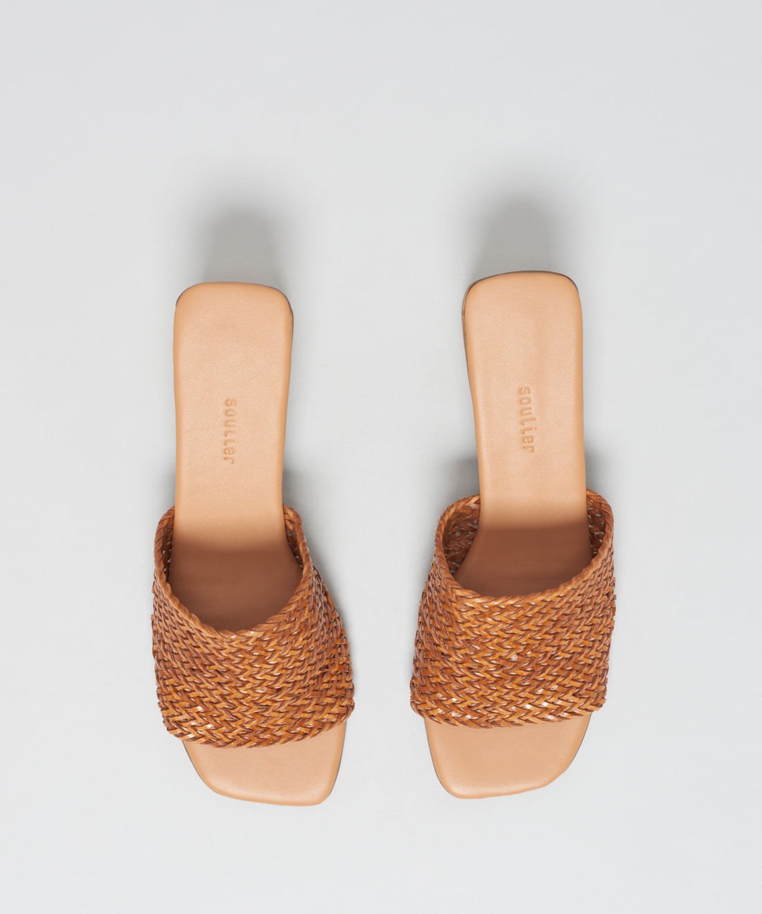 Sandalia Media Tresse Grazi - Caramelo Marrom 4