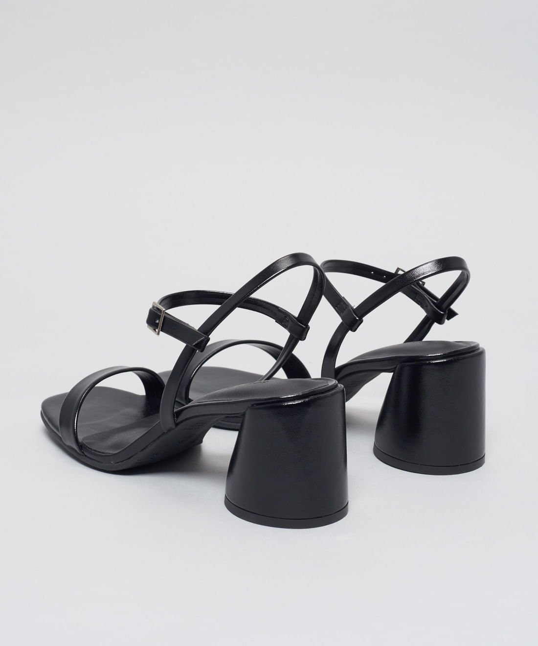 Sandalia Media Soft Bloco - Preto Preto 3