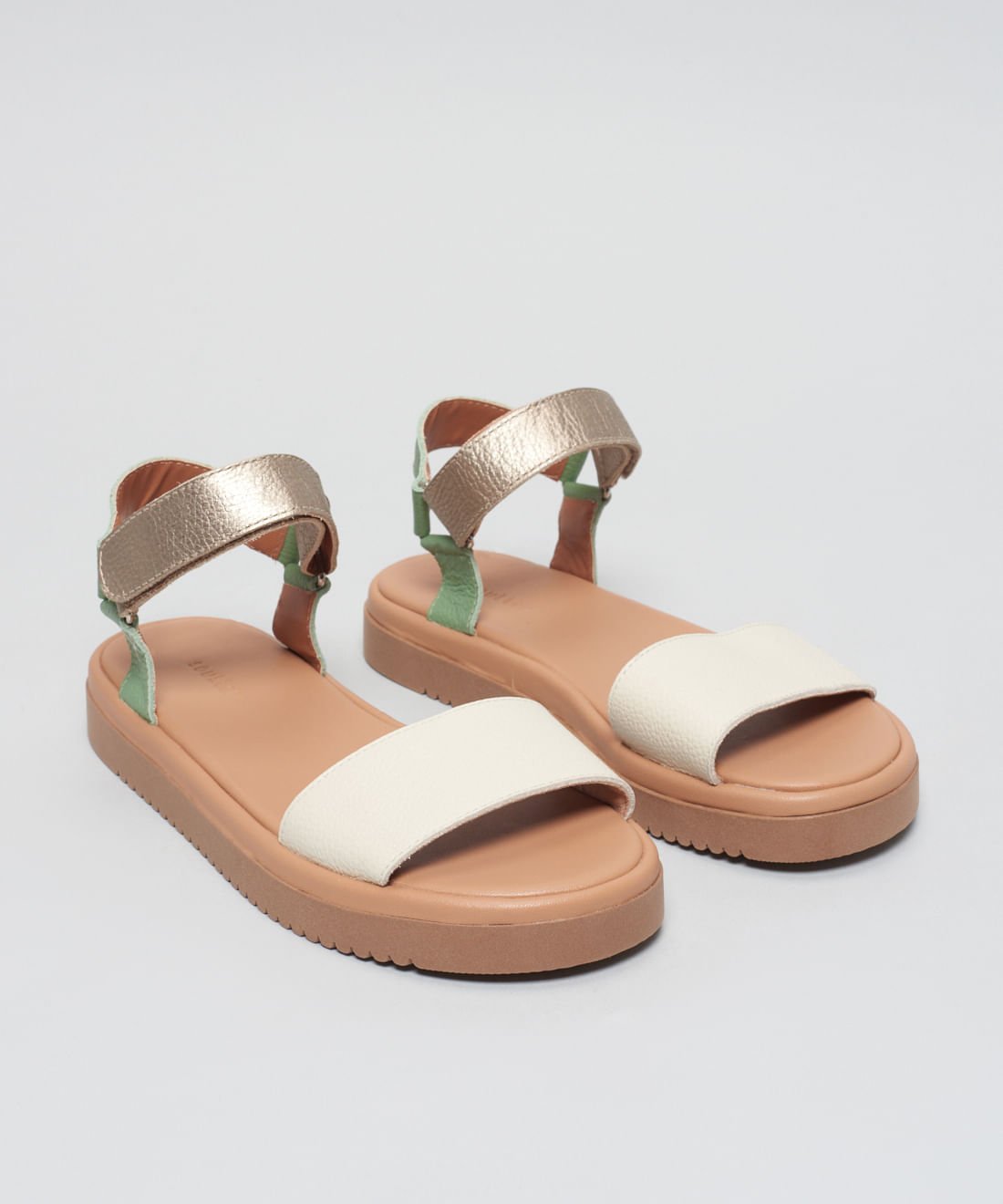 Flat Couro Joana - Colors Multicores 2