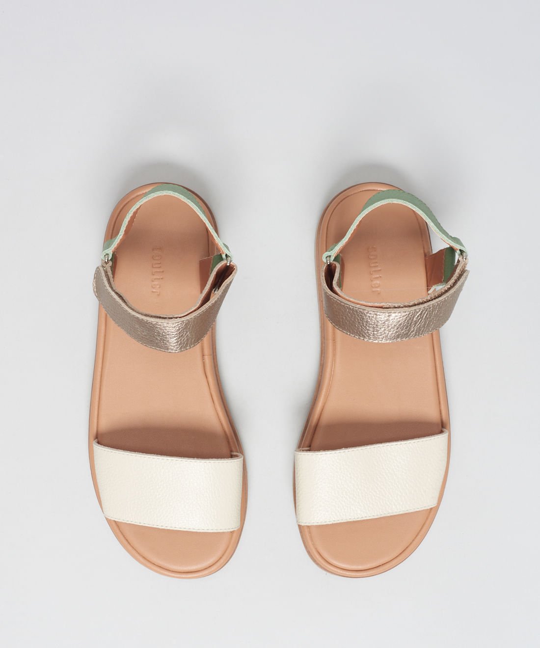 Flat Couro Joana - Colors Multicores 4