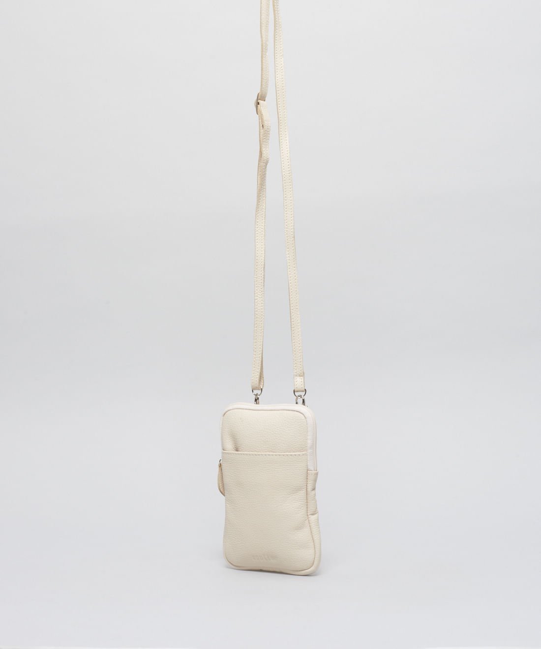 Bolsa p Couro Alcas - Offwhite Branco 2