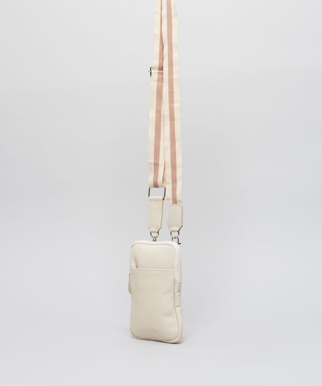 Bolsa p Couro Alcas - Offwhite Branco 3