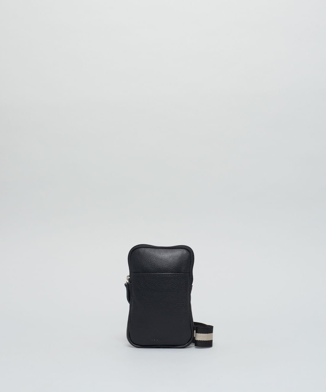 Bolsa p Couro Alcas - Preto Preto 2