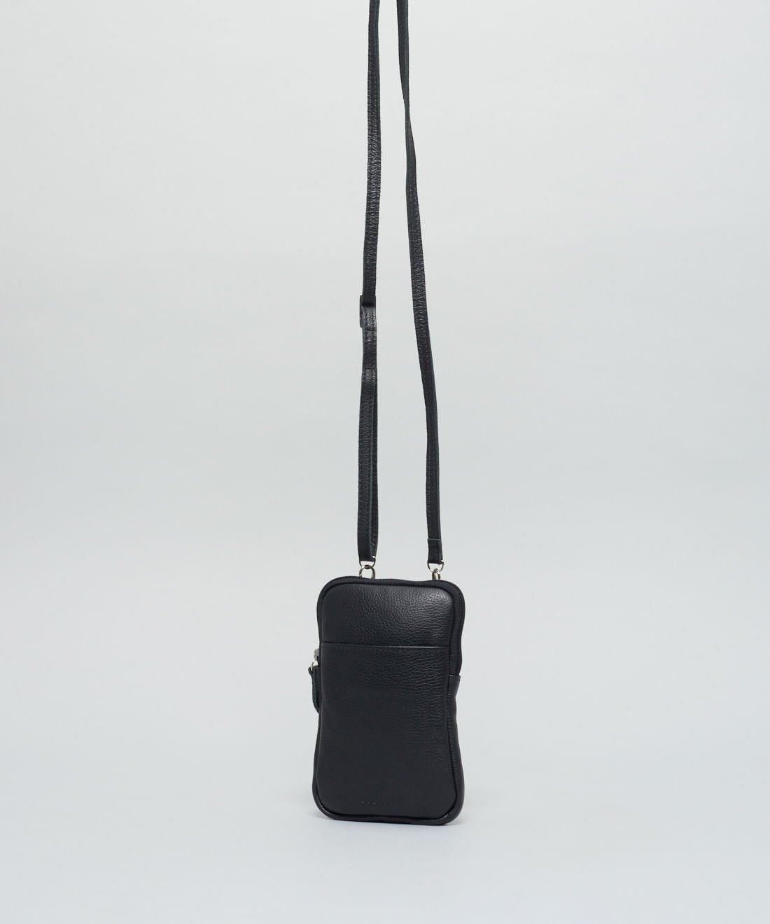 Bolsa p Couro Alcas - Preto Preto 3