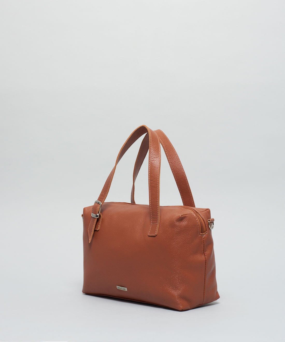 Bolsa m Couro Duda - Mousse Marrom 2