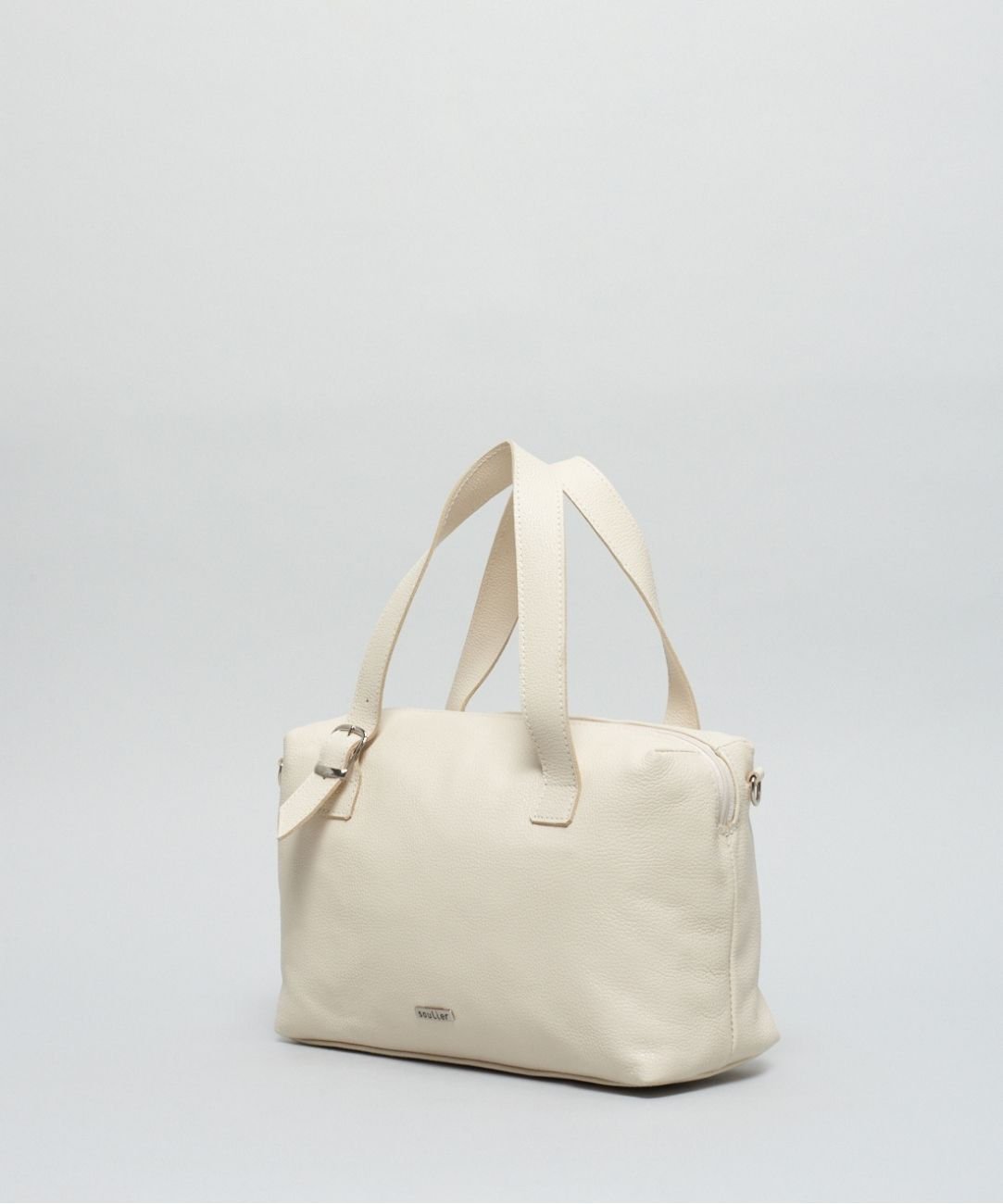 Bolsa m Couro Duda - Offwhite Off White 2