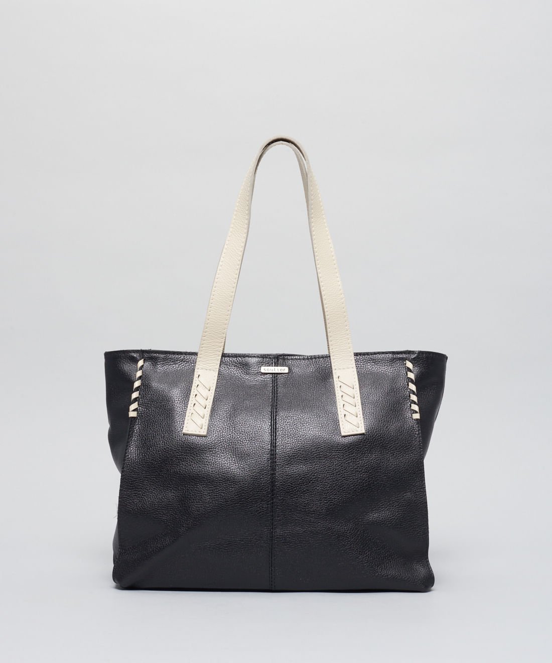 Bolsa Grande Detalhes - Preto