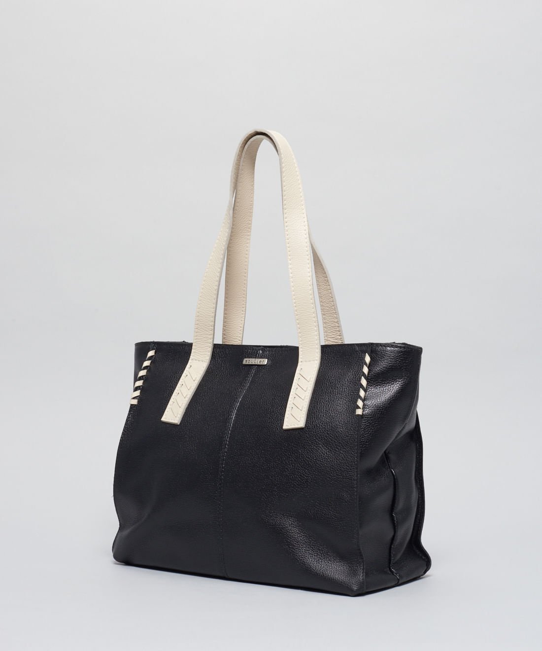 Bolsa Grande Detalhes - Preto Preto 2