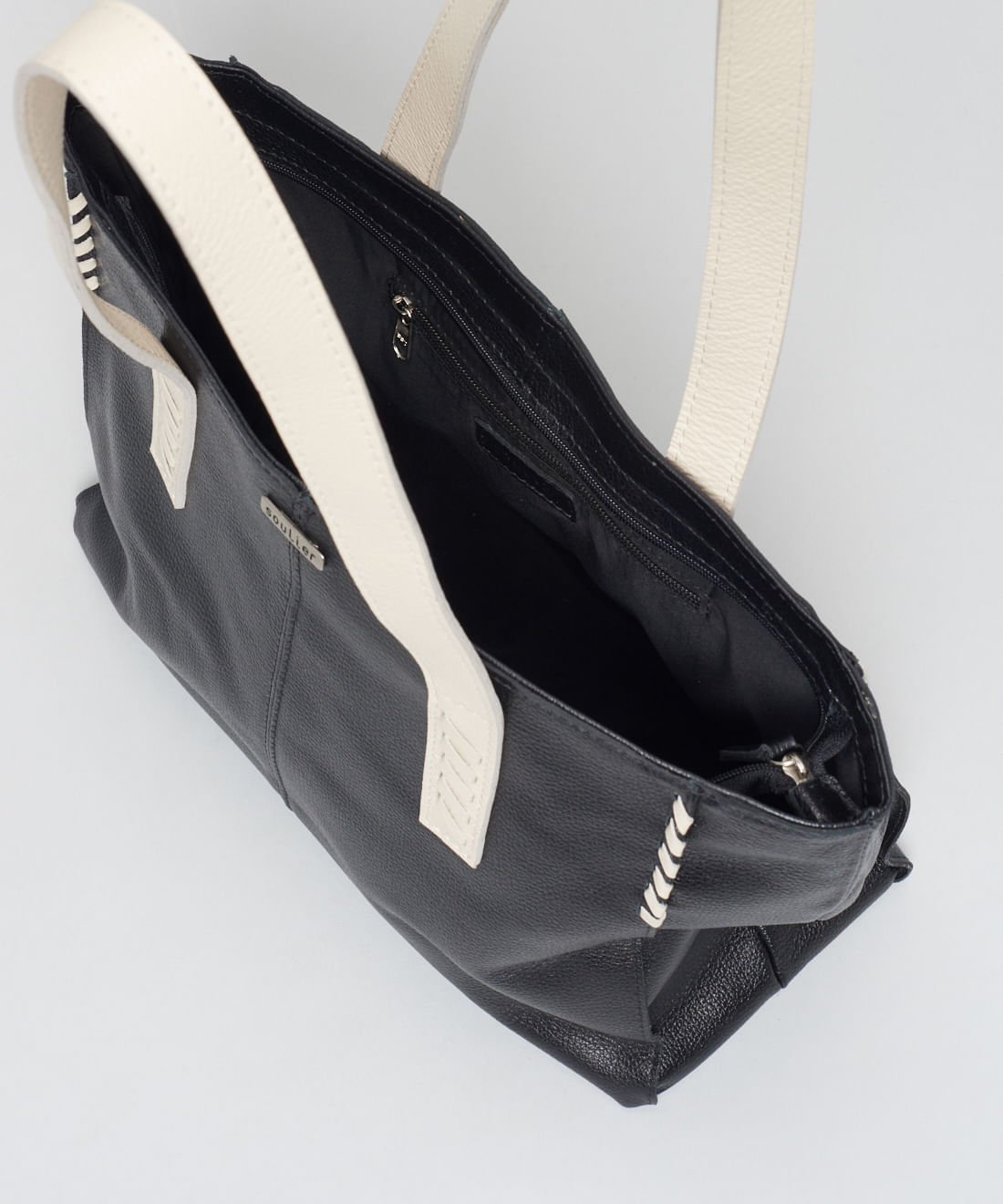 Bolsa Grande Detalhes - Preto Preto 3