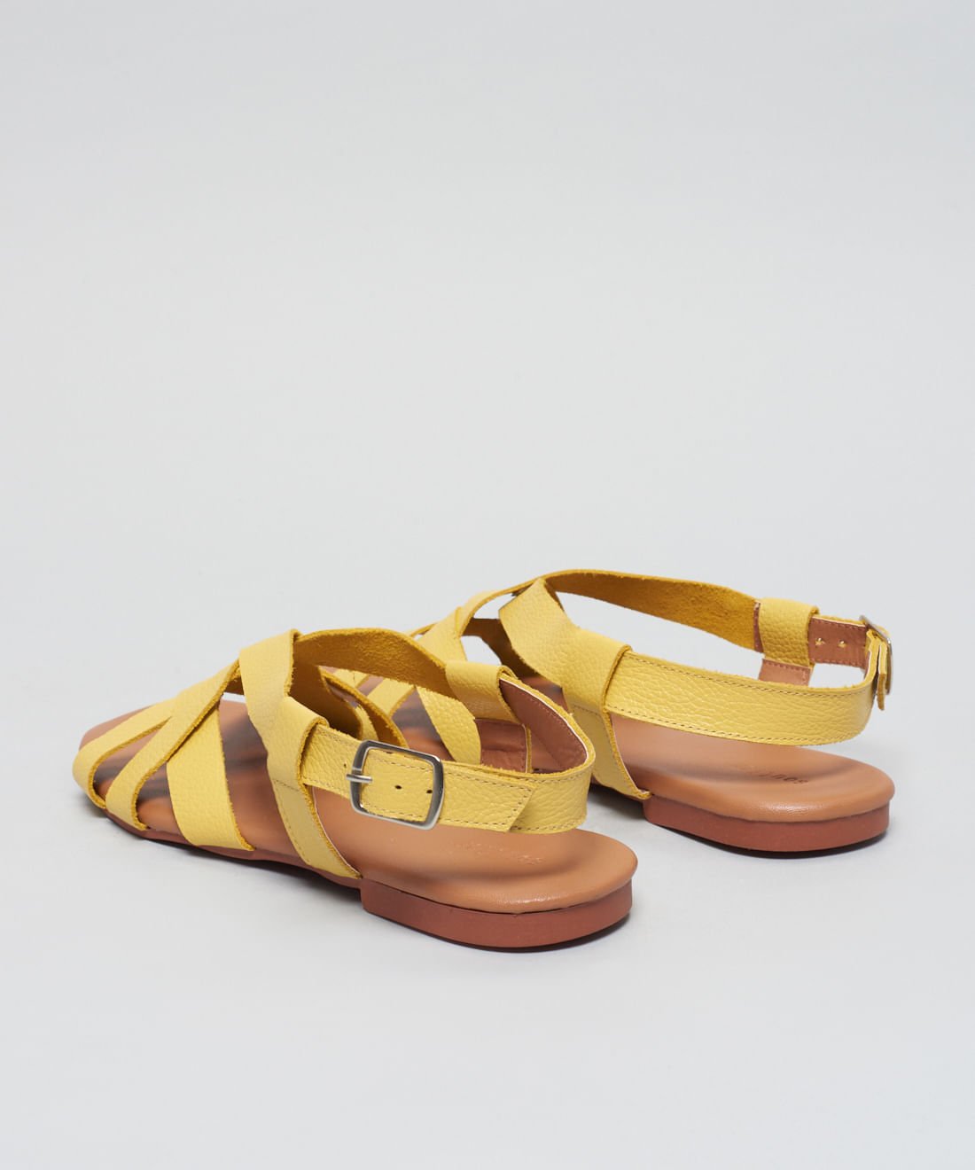 Rasteira Basica Tiras Duo - Camomila Amarelo 3