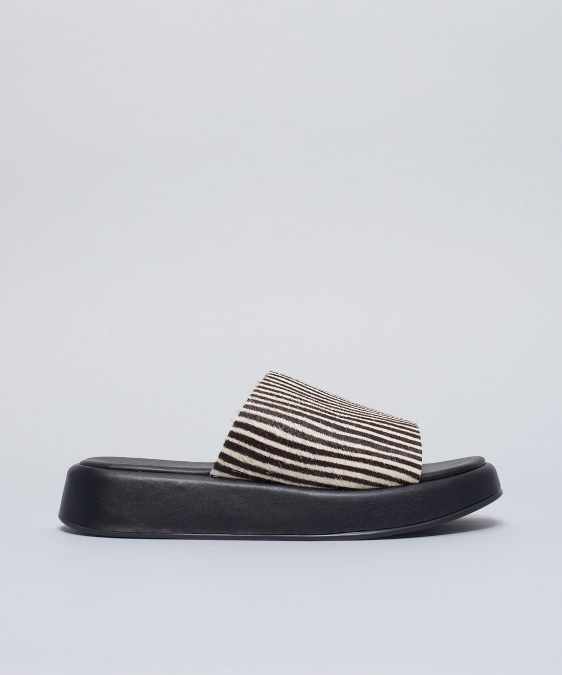 Flat Slide Pelo Zebra - Zebra